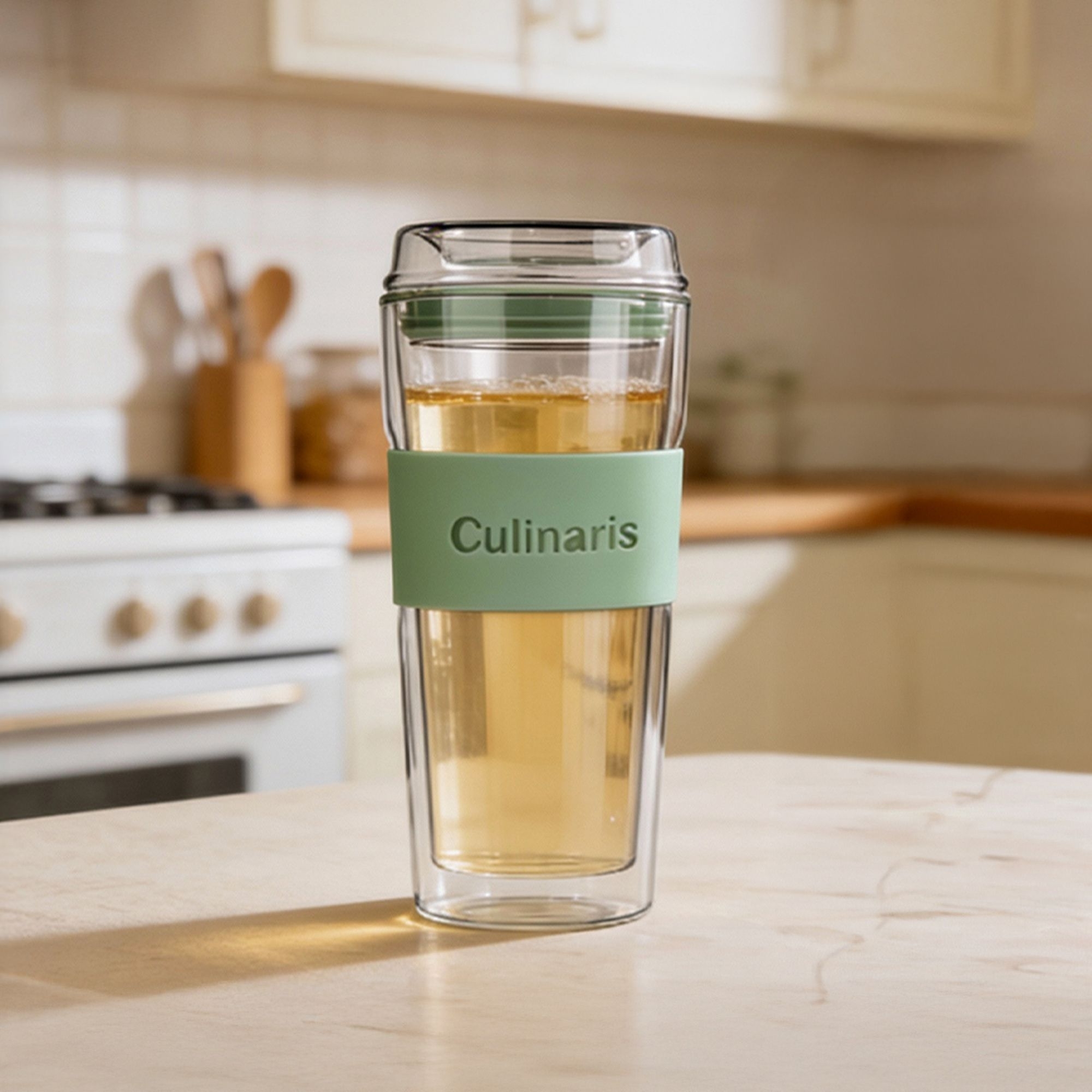 Glasmug - Portare - 420 ml - mint | Culinaris