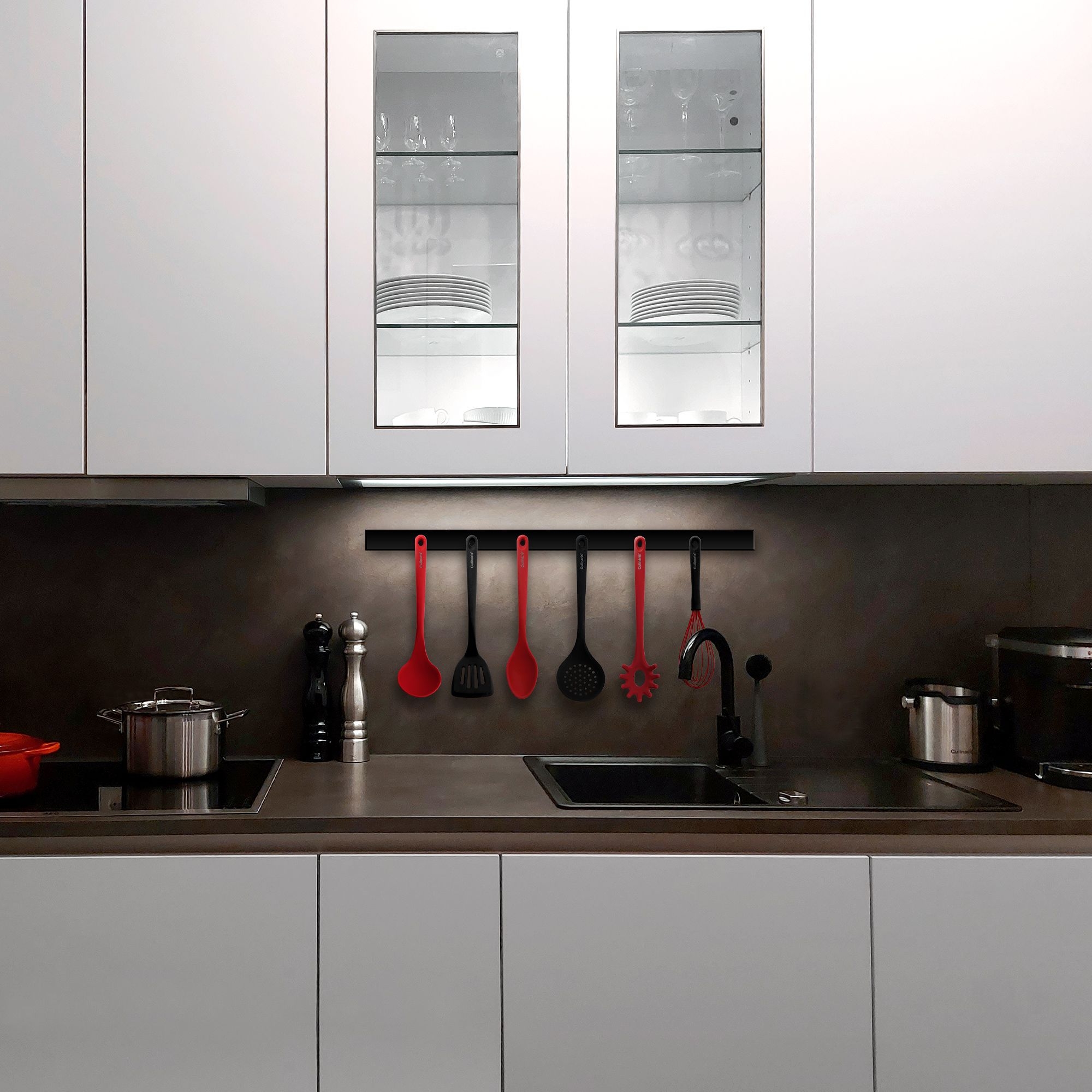 Ladle - silicone - black | Culinaris