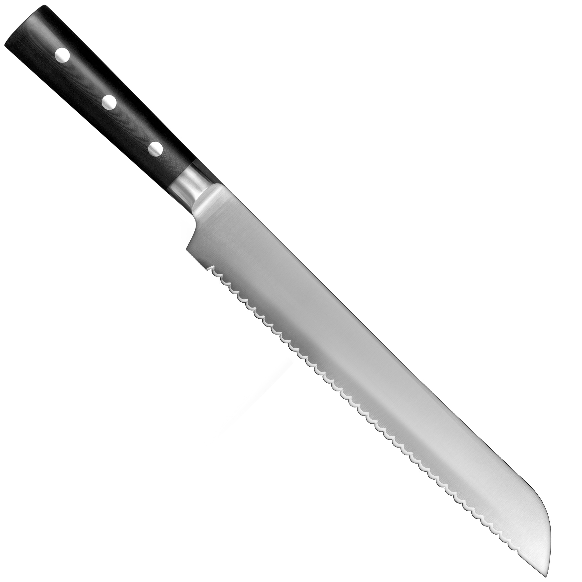 Bread knife - Black series - 25 cm - CB-09 | Culinaris