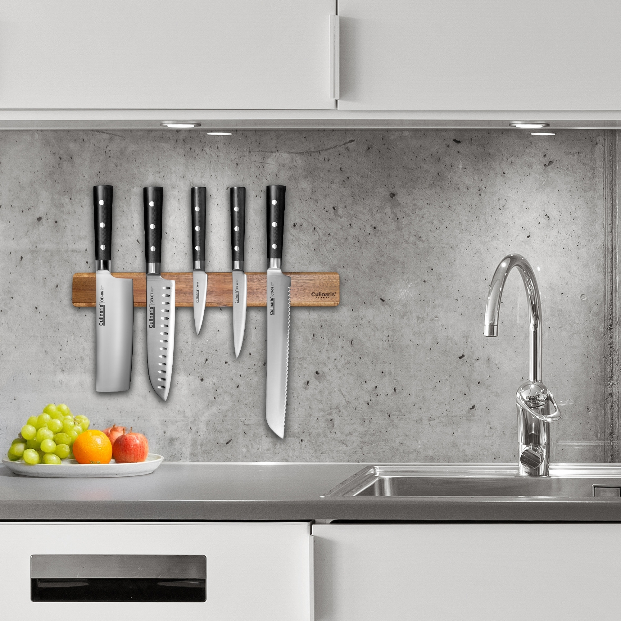 Magnetic strip - Acacia, 50 cm - CB-17  | Culinaris