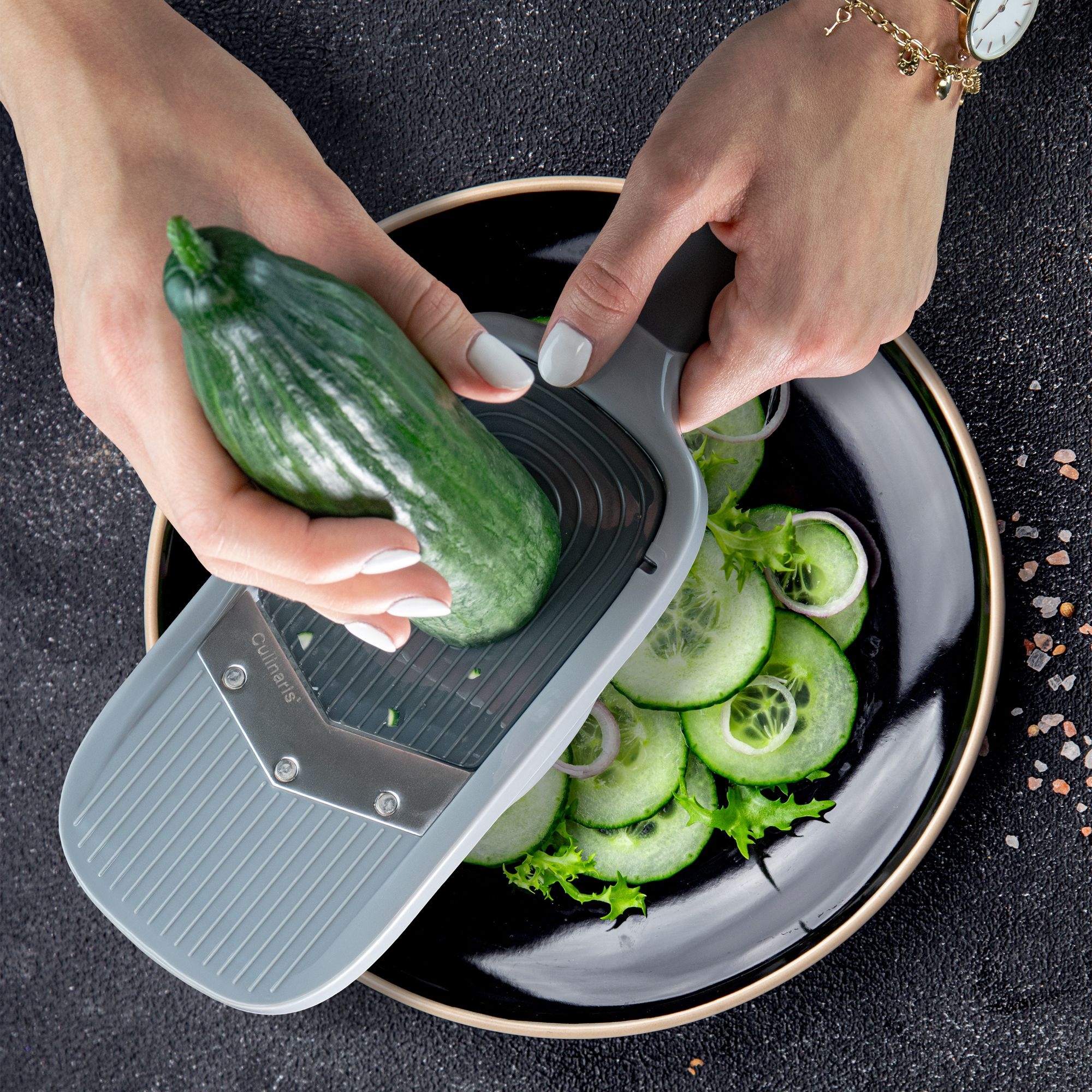 Vegetable slicer with julienne insert - JULIETTO | Culinaris