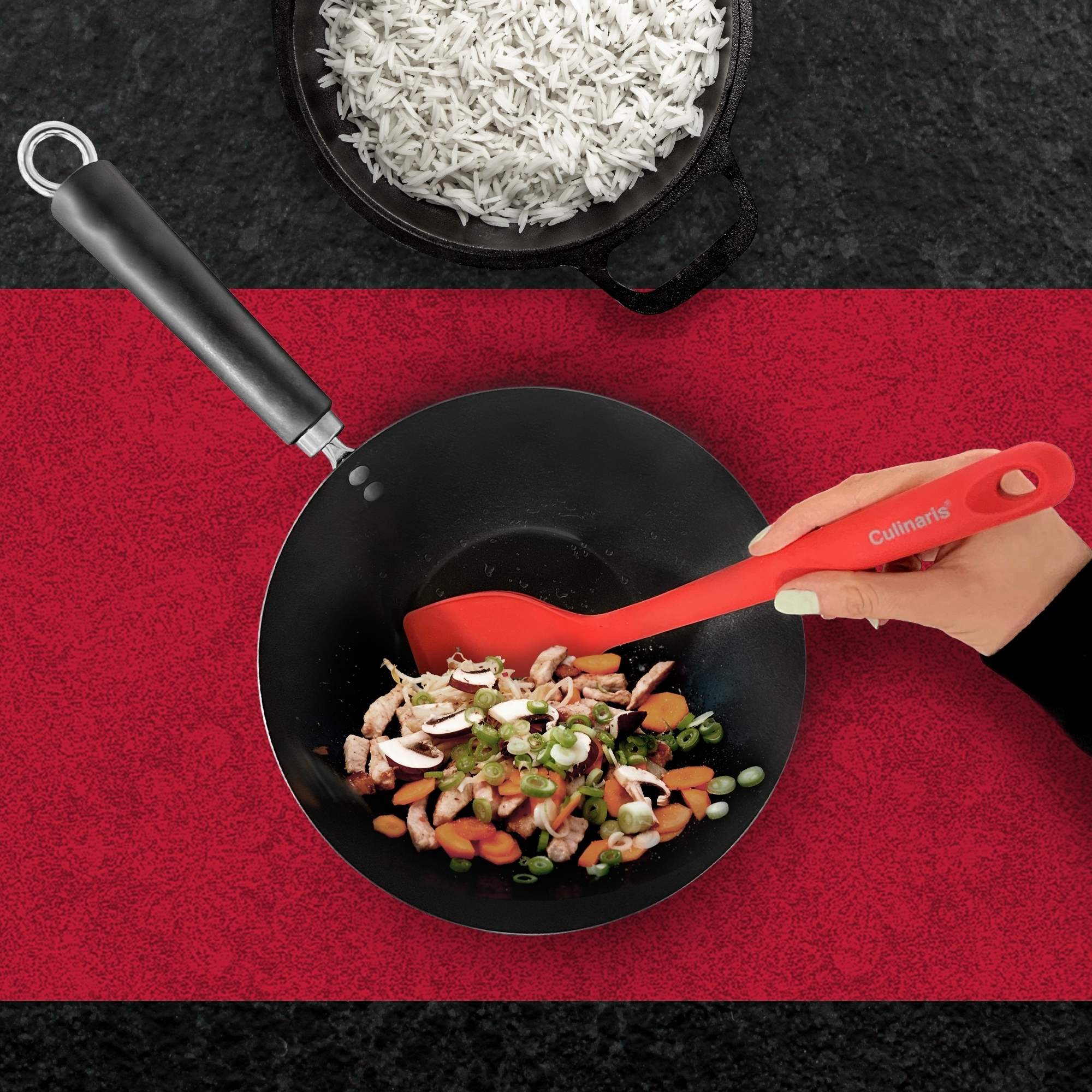 Wok turner - silicone | Culinaris