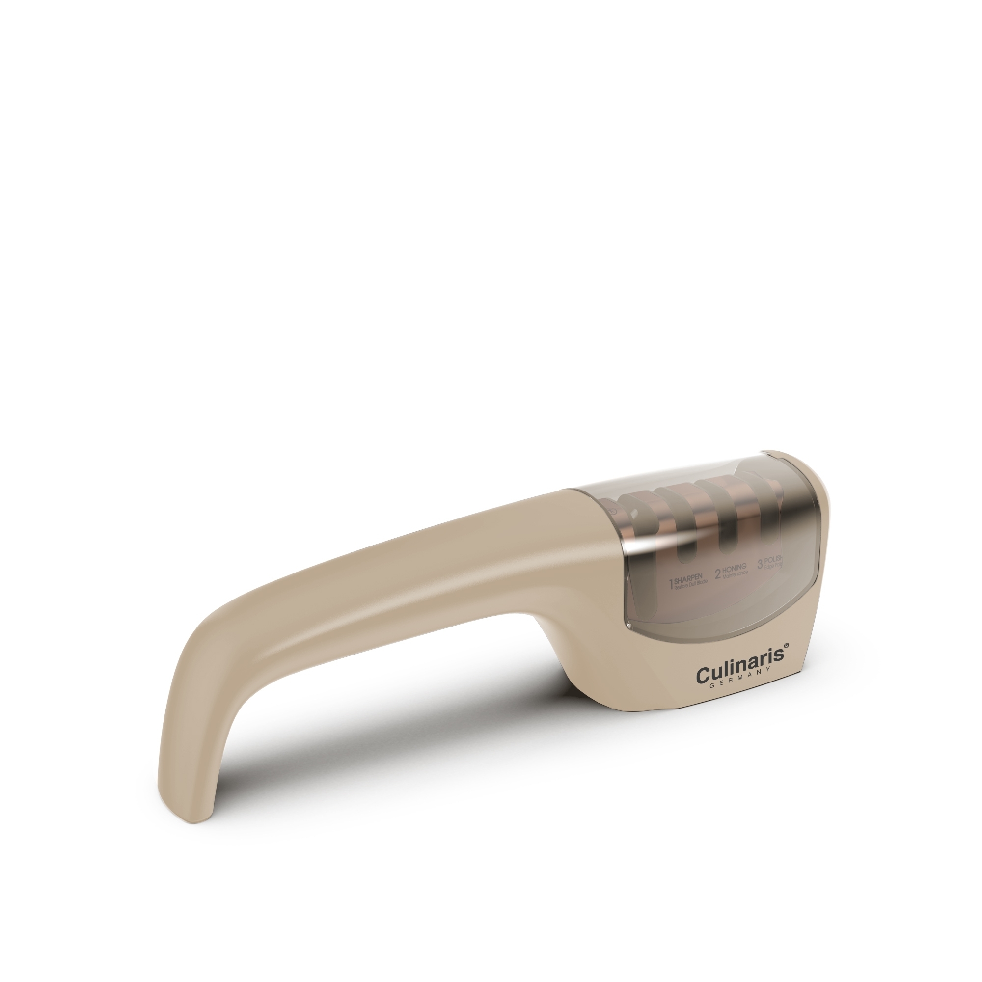 Knife sharpener - SKARPA - Cream | Culinaris