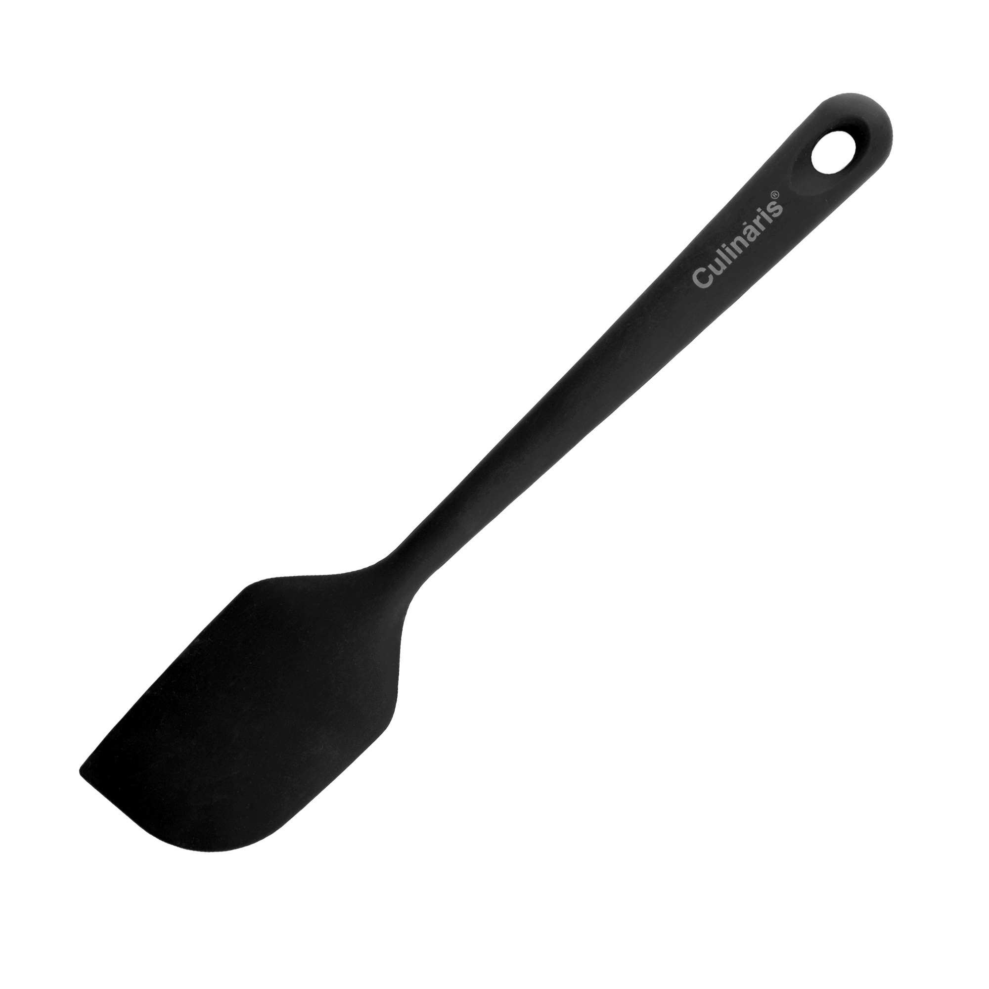 Dough scraper - silicone - black | Culinaris