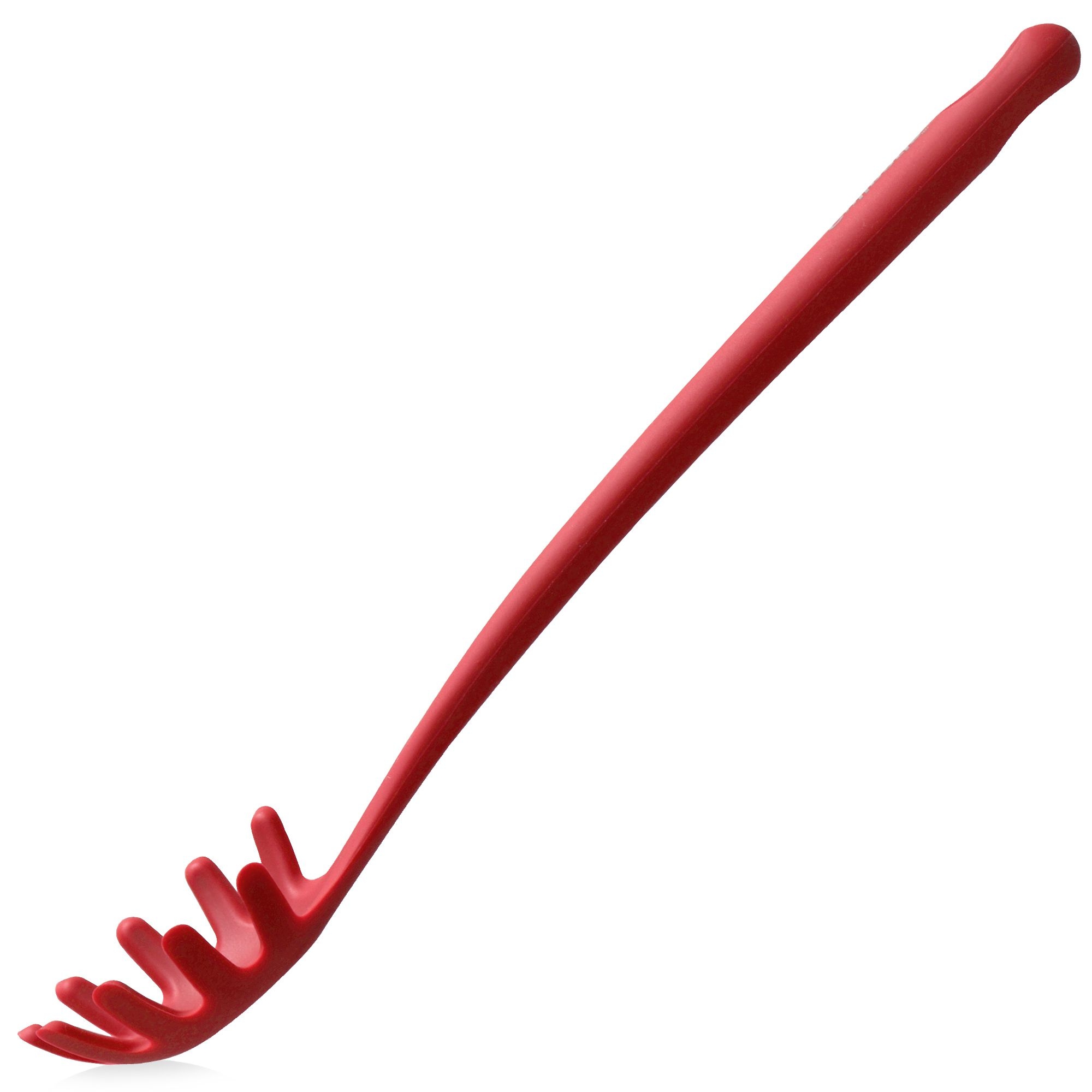 Pasta spoon - silicone - red | Culinaris