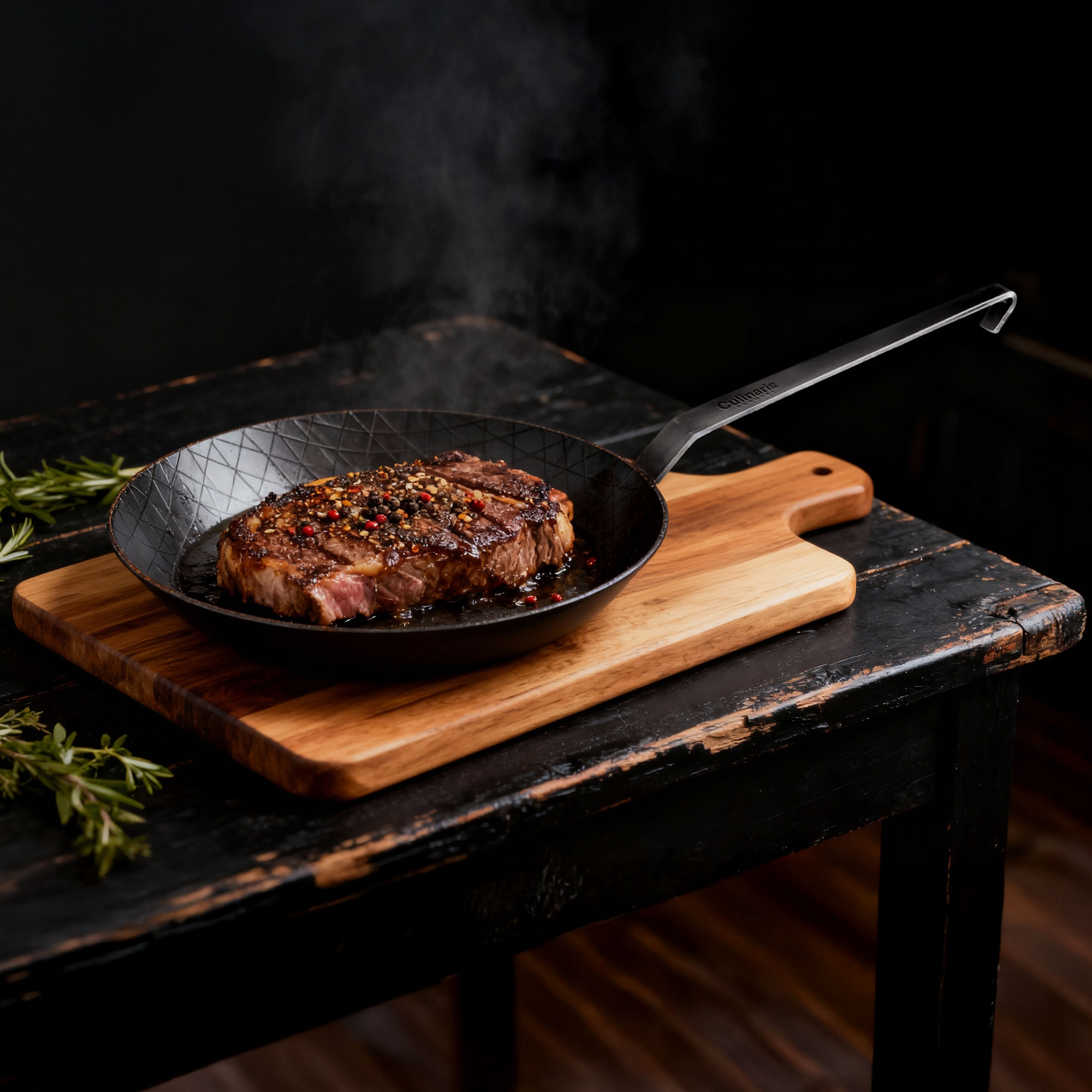 Steak Pan - Fierro Rustico - 28 cm | Culinaris
