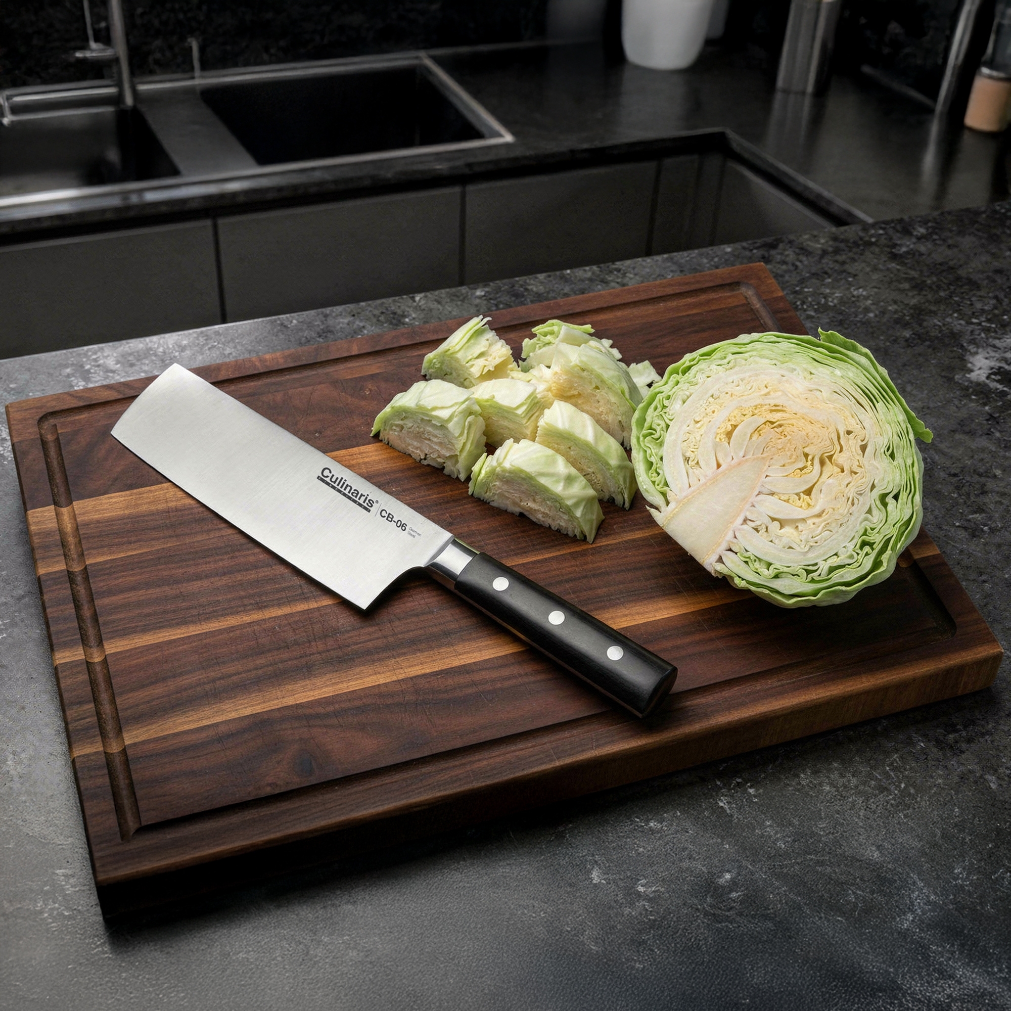 Nakiri - Black Serie - 17 cm - CB-06 | Culinaris