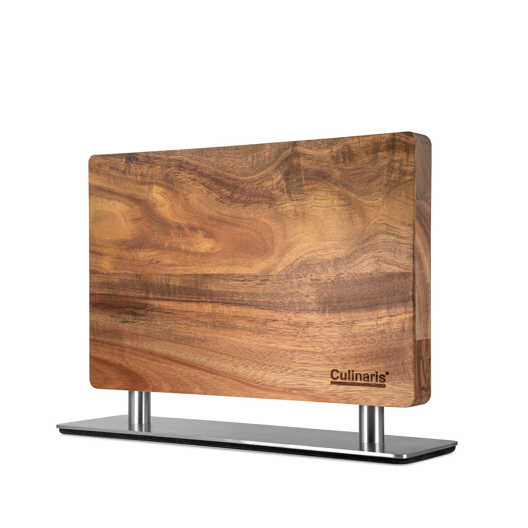 Magnetic knife block with stainless steel base - CB-20 | Culinaris