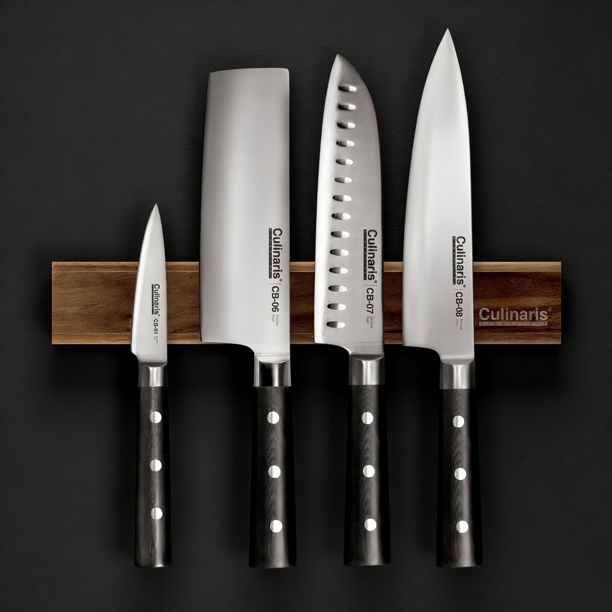 Magnetic strip - walnut, 40 cm - CB-14 | Culinaris