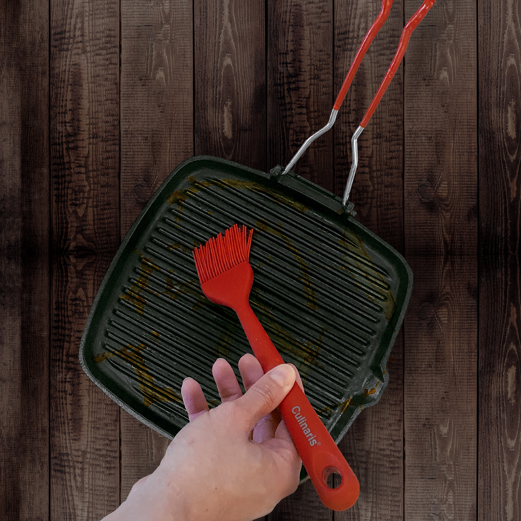 Backpinsel  L - Silikon | Culinaris