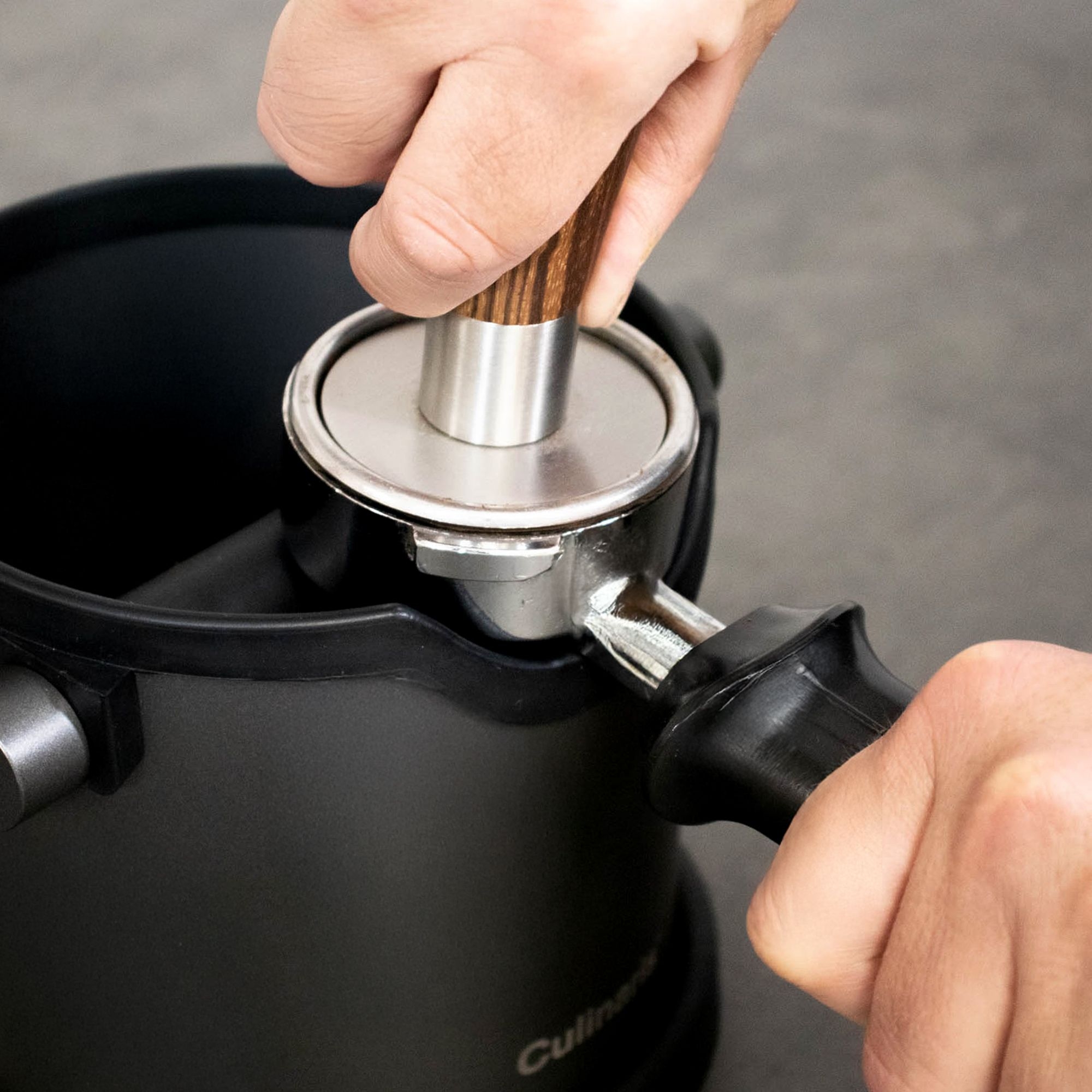 Espresso Knock Box - matt black | Culinaris