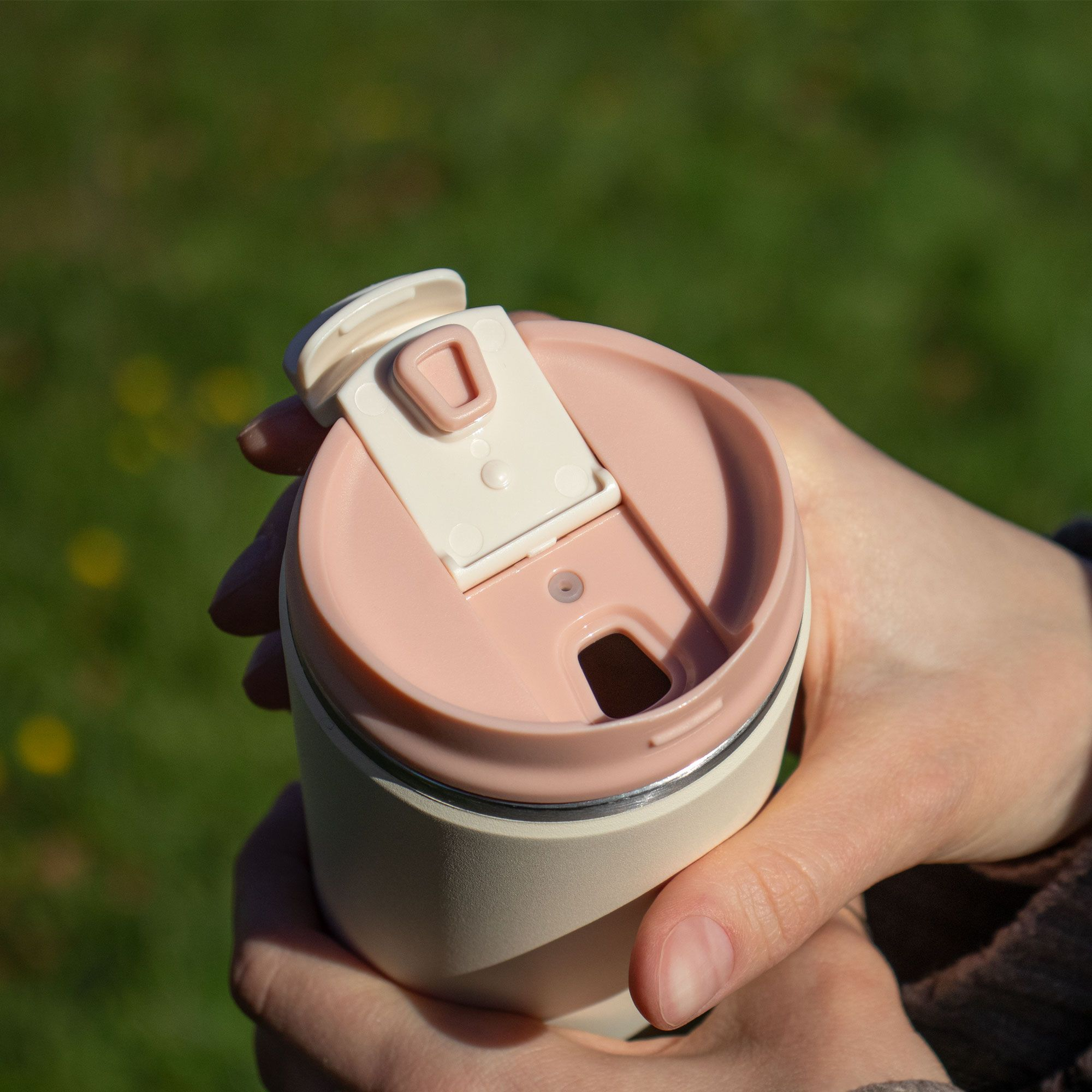 Thermo mug - Amico - 350 ml - creme | Culinaris