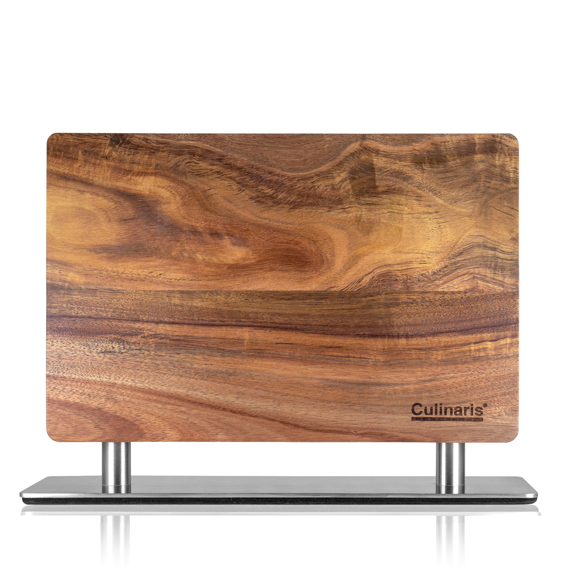 Magnetic knife block with stainless steel base - CB-20 | Culinaris