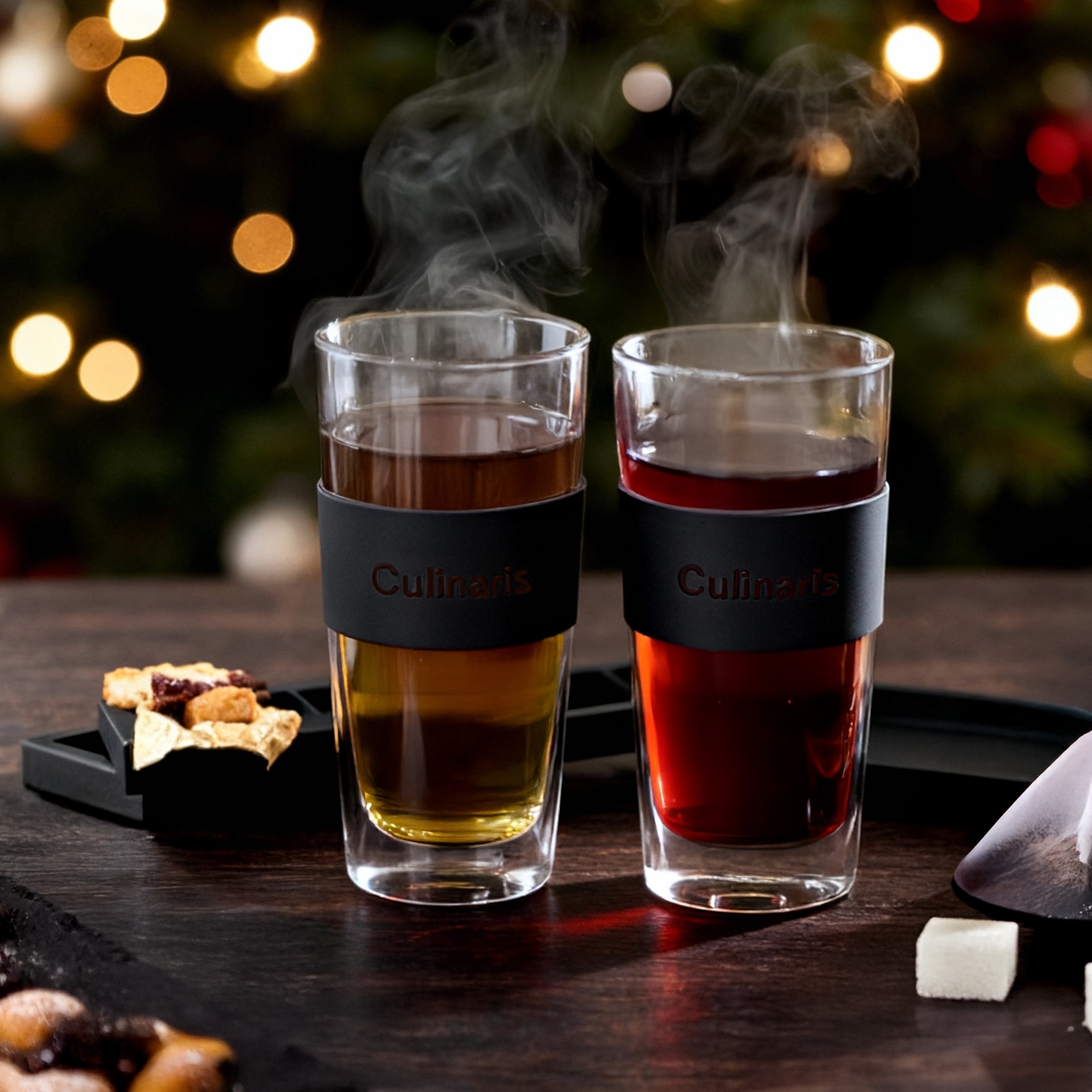 Glasmug - Portare - 420 ml - schwarz | Culinaris