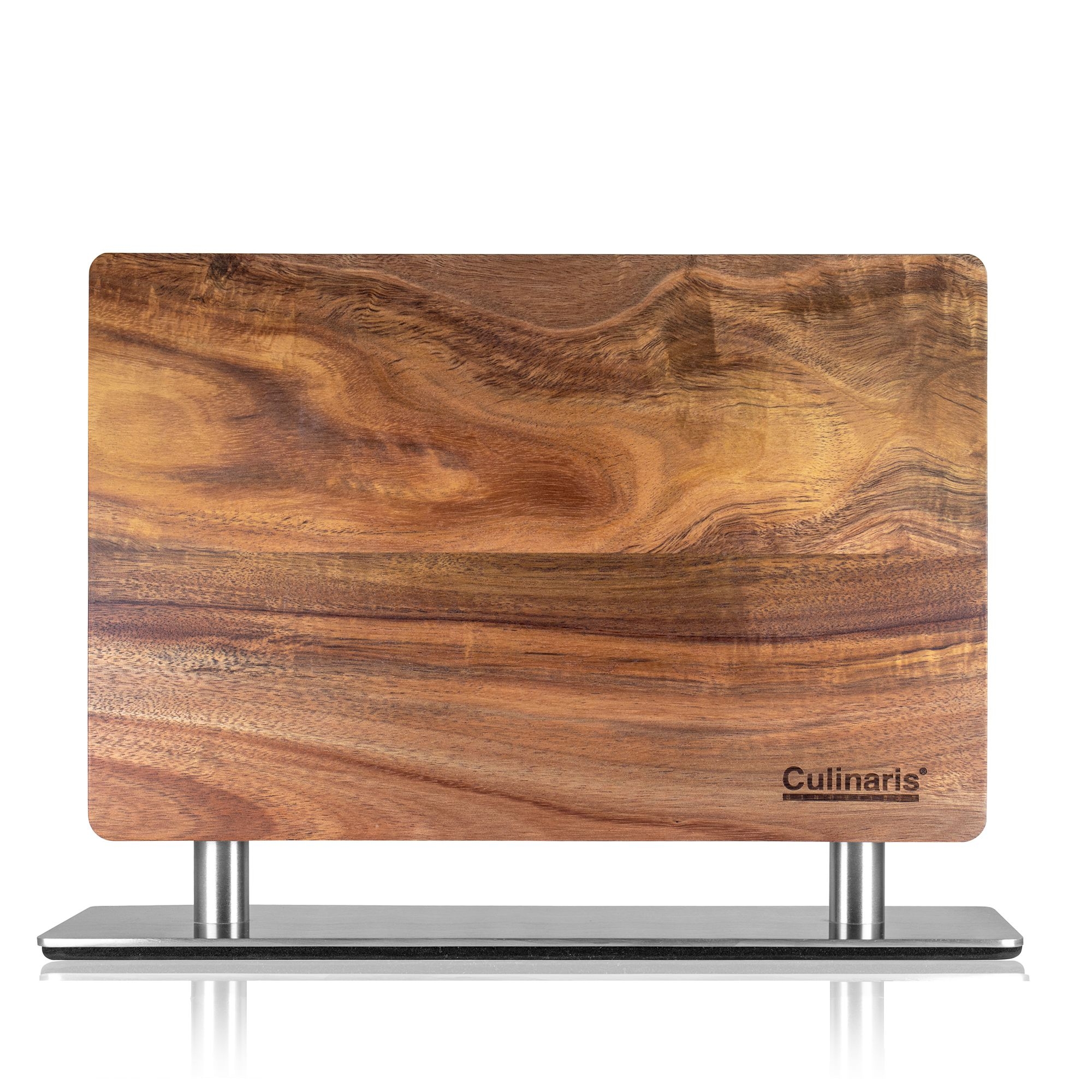 Magnetic knife block with stainless steel base - CB-20 | Culinaris