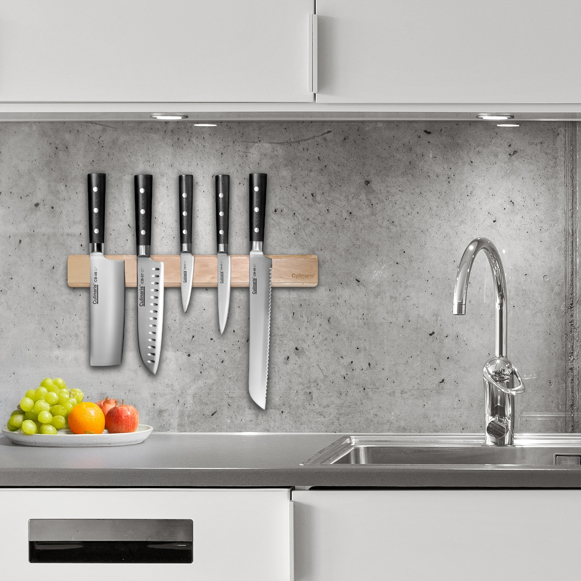 Magnetleiste - Ahorn,50 cm - CB-19 | Culinaris