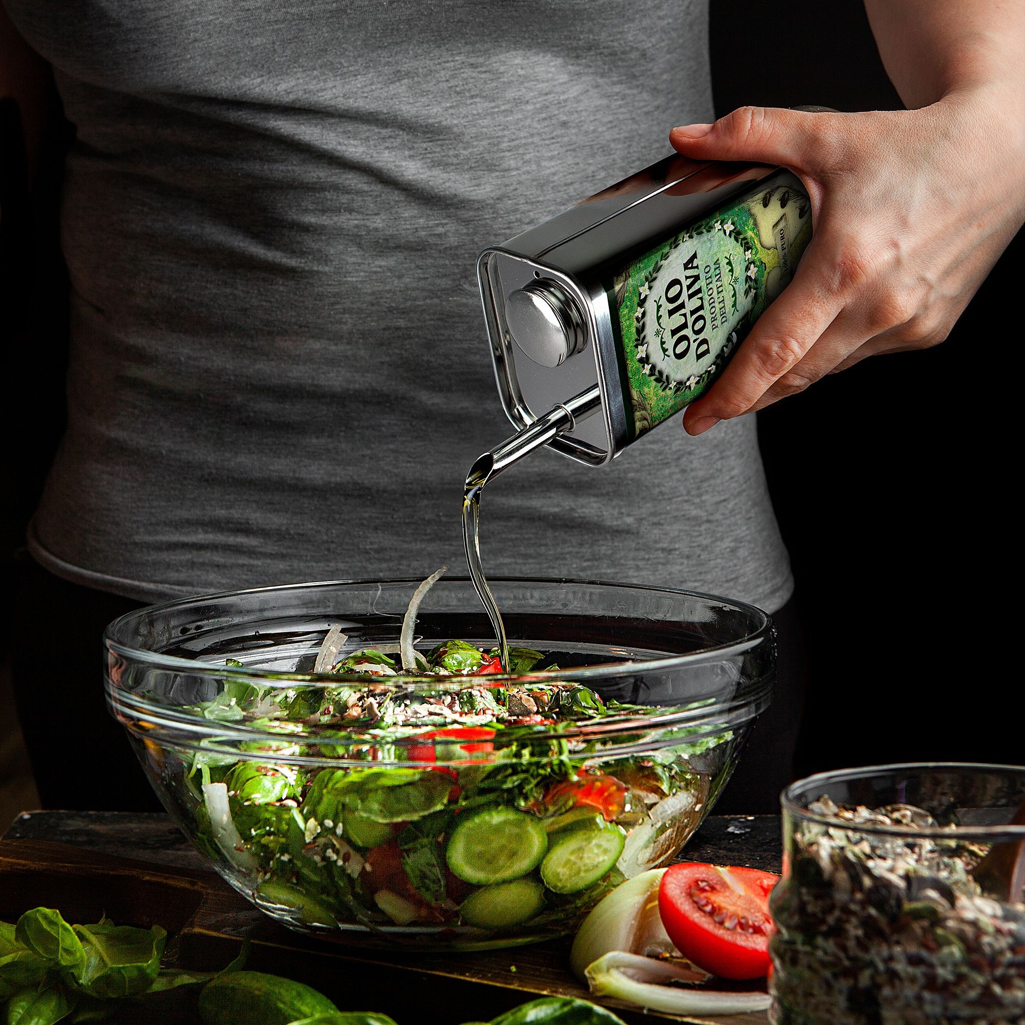 Oil can – Green - 500 ml  | Culinaris