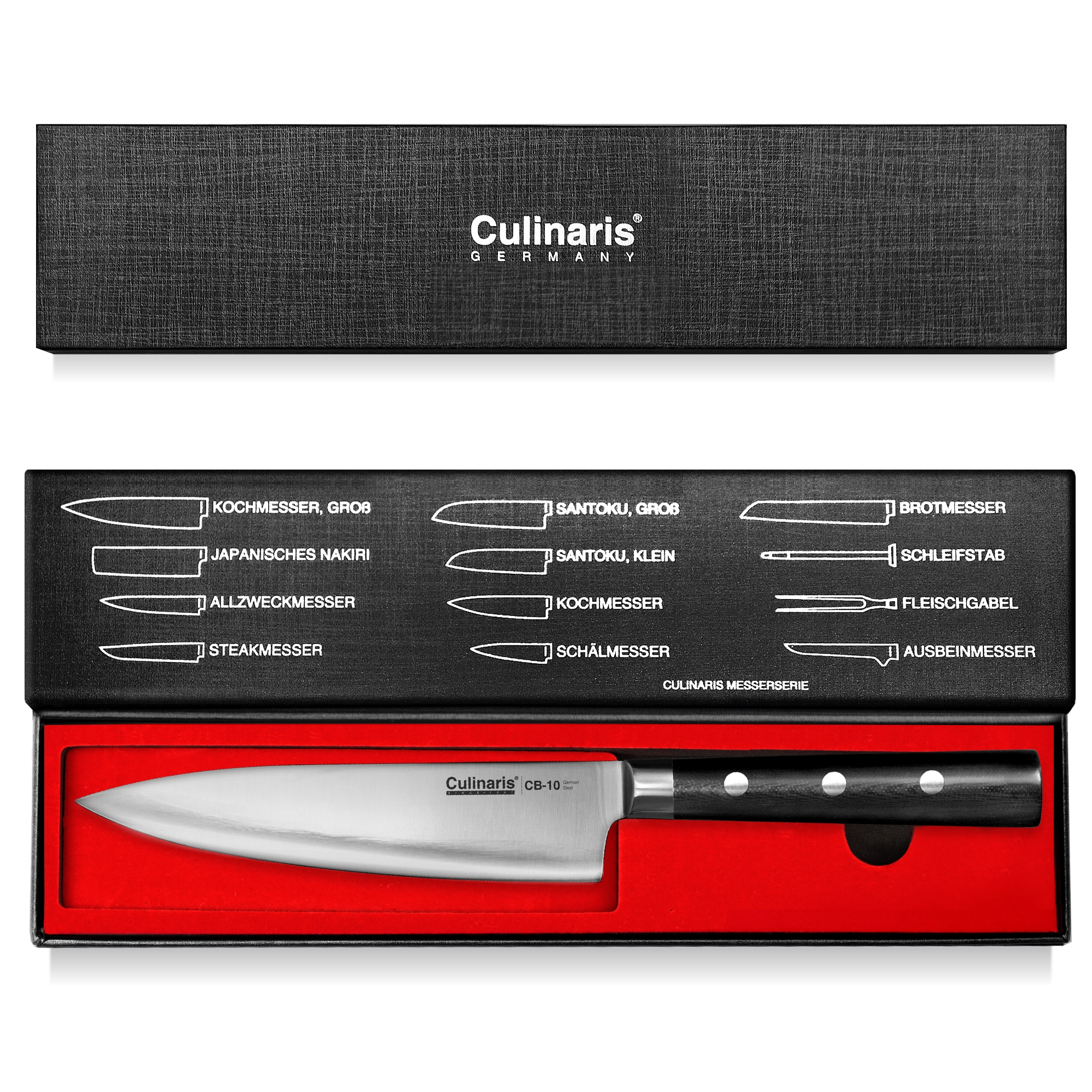 Chef's knife small - Black Series - 14 cm - CB-10 | Culinaris
