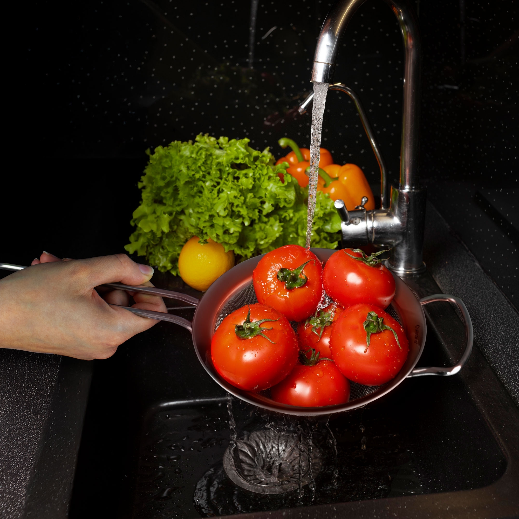 Kitchen sieve Separati Pro 16 cm | Culinaris