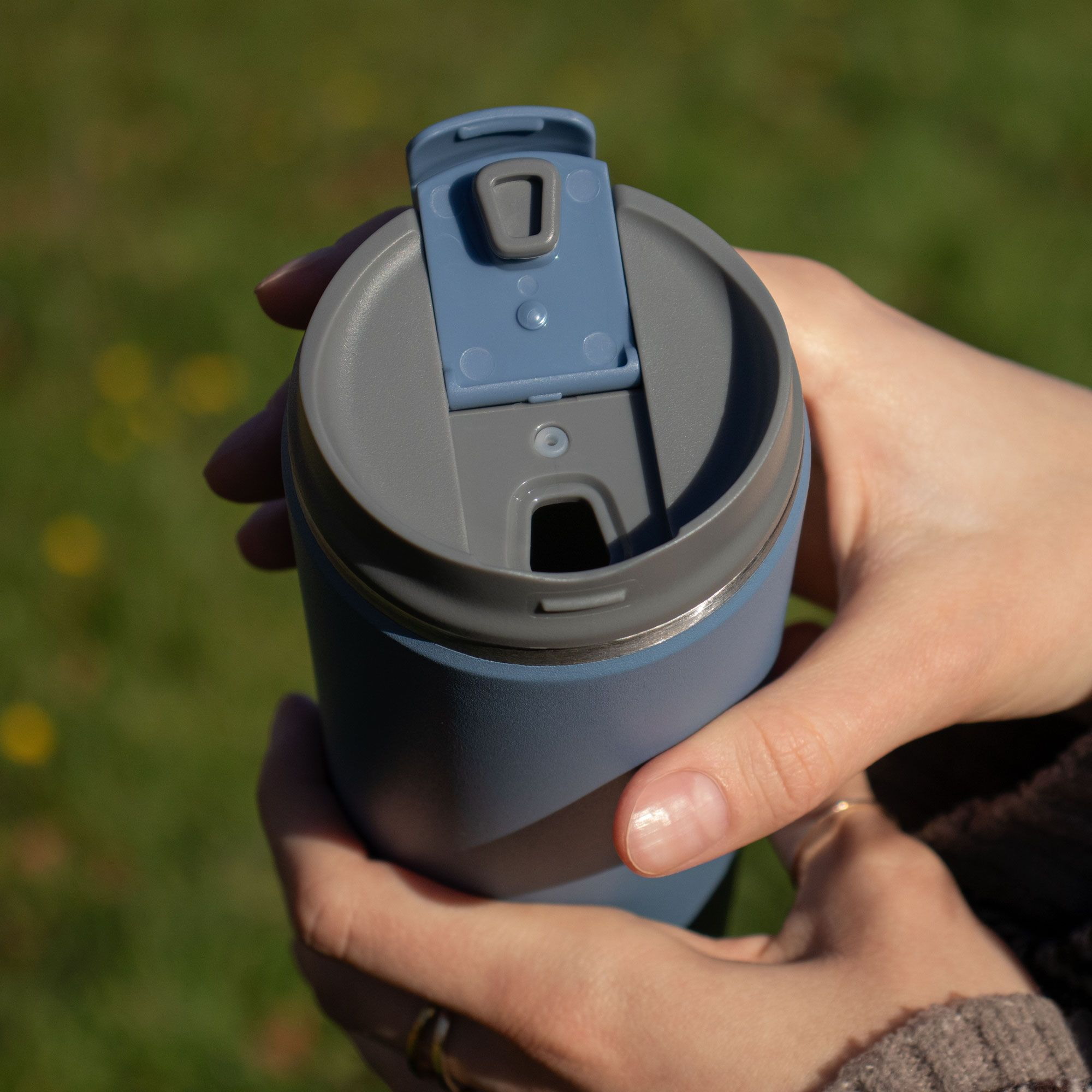 Thermo mug - Amico - 350 ml - blue | Culinaris