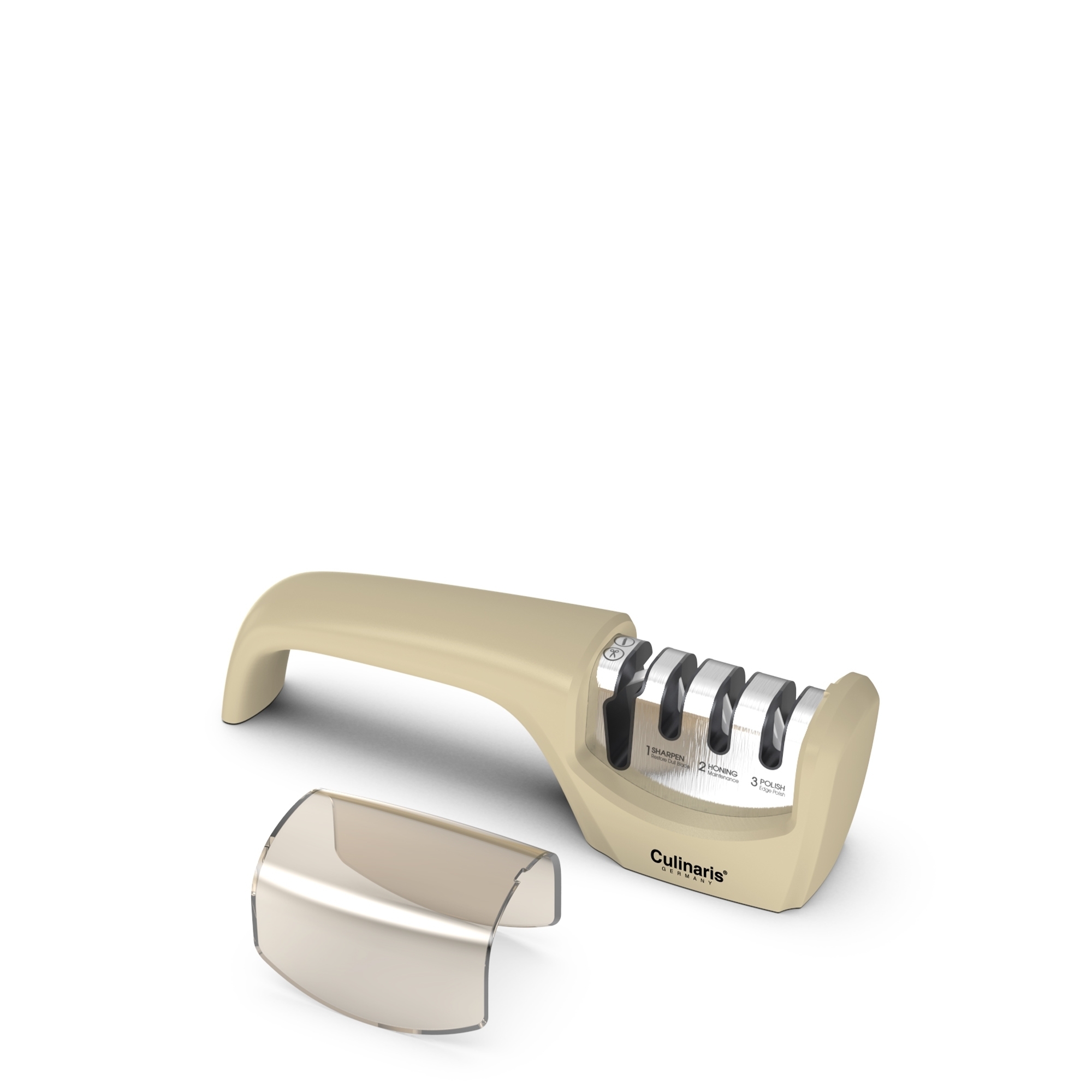 Knife sharpener - SKARPA - Cream | Culinaris