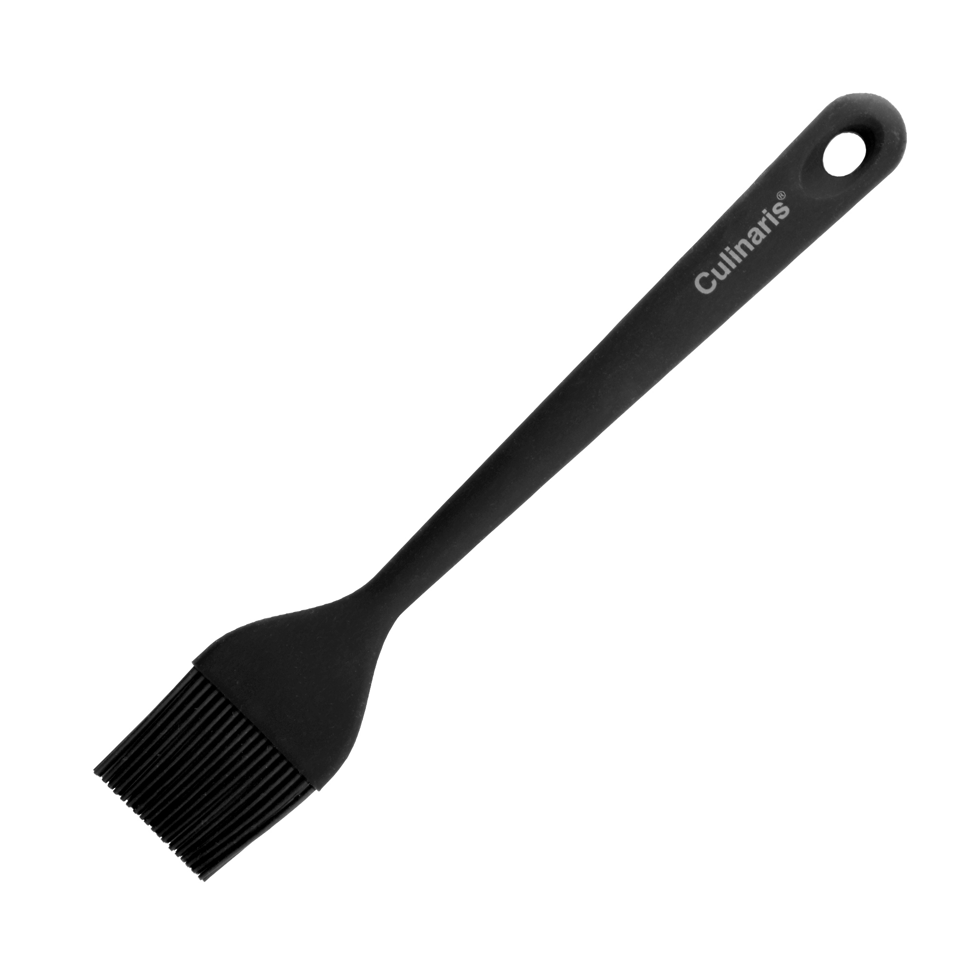 Baking brush L - silicone - black | Culinaris