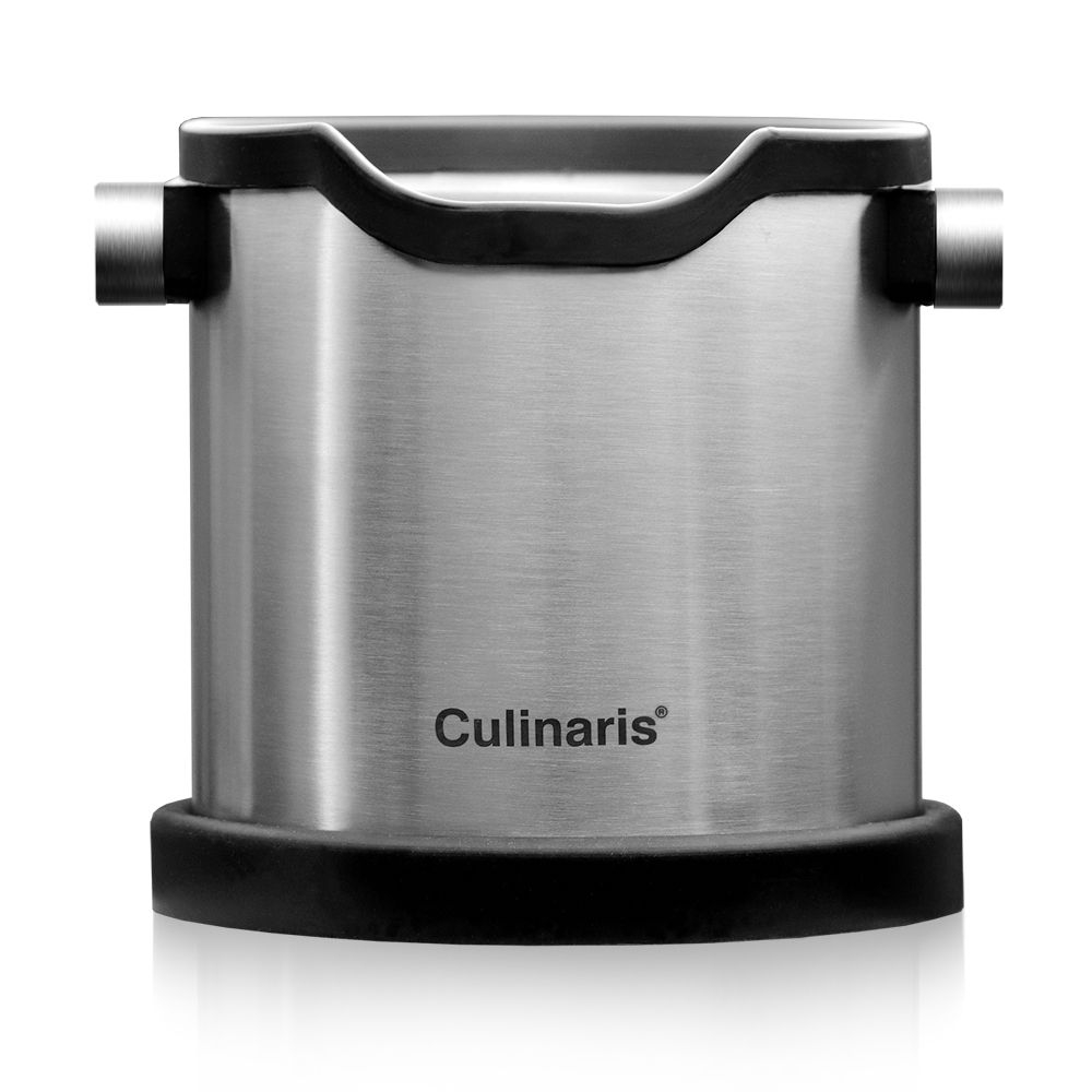 Espresso Knock Box - stainless steel matt | Culinaris