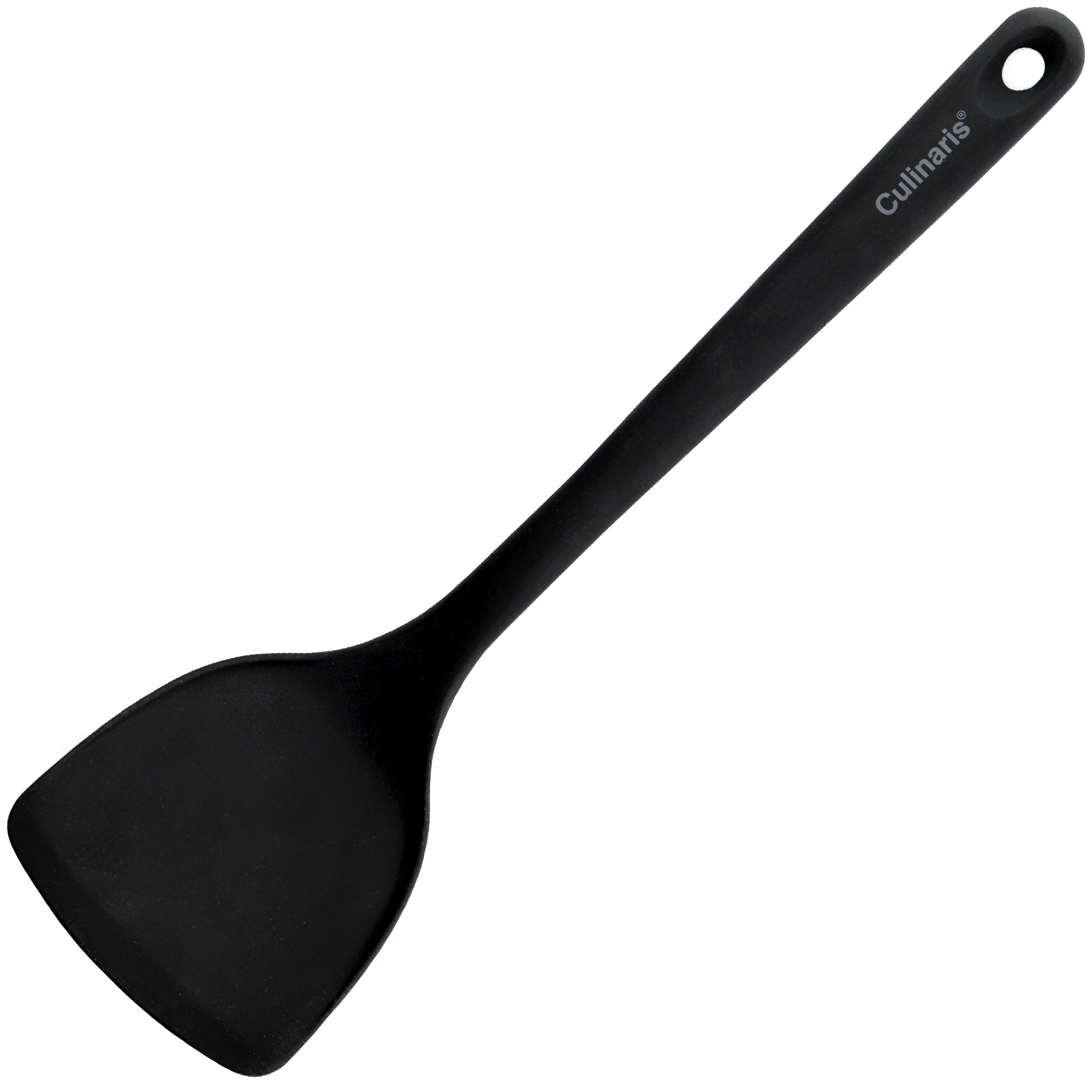 Wok turner - silicone - black | Culinaris