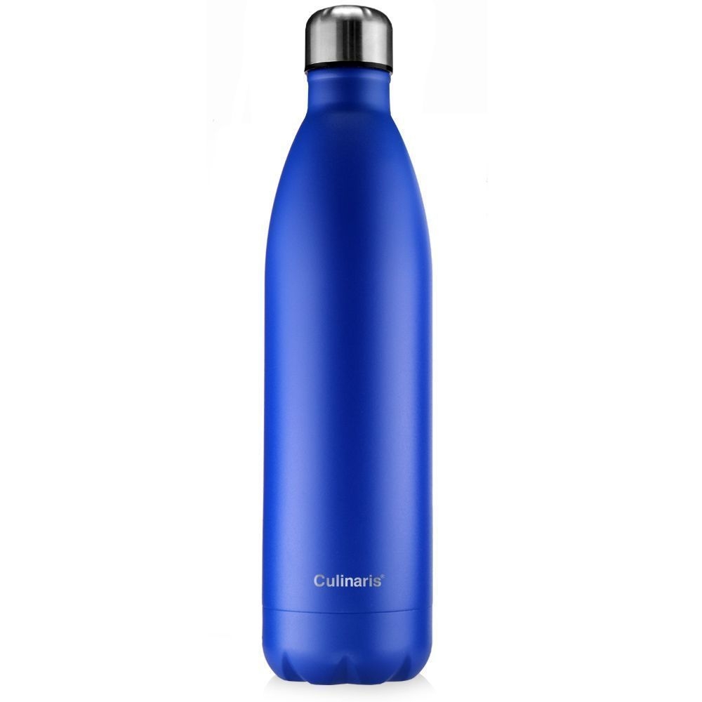 Isolierflasche - 1000 ml - blau | Culinaris