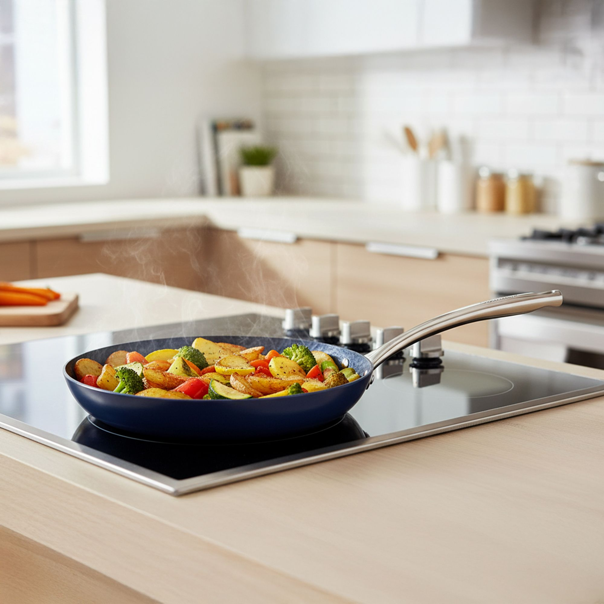 Iron frying pan - Martella - 25 cm - seasoned | Culinaris