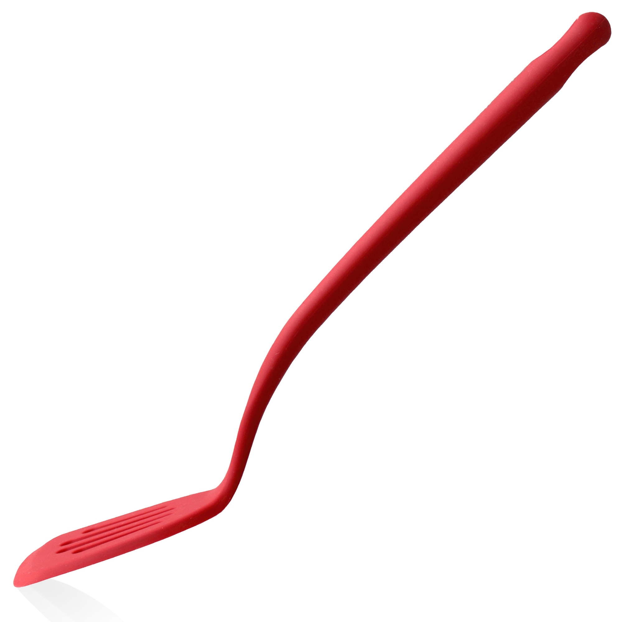 Slotted turner - silicone - red | Culinaris