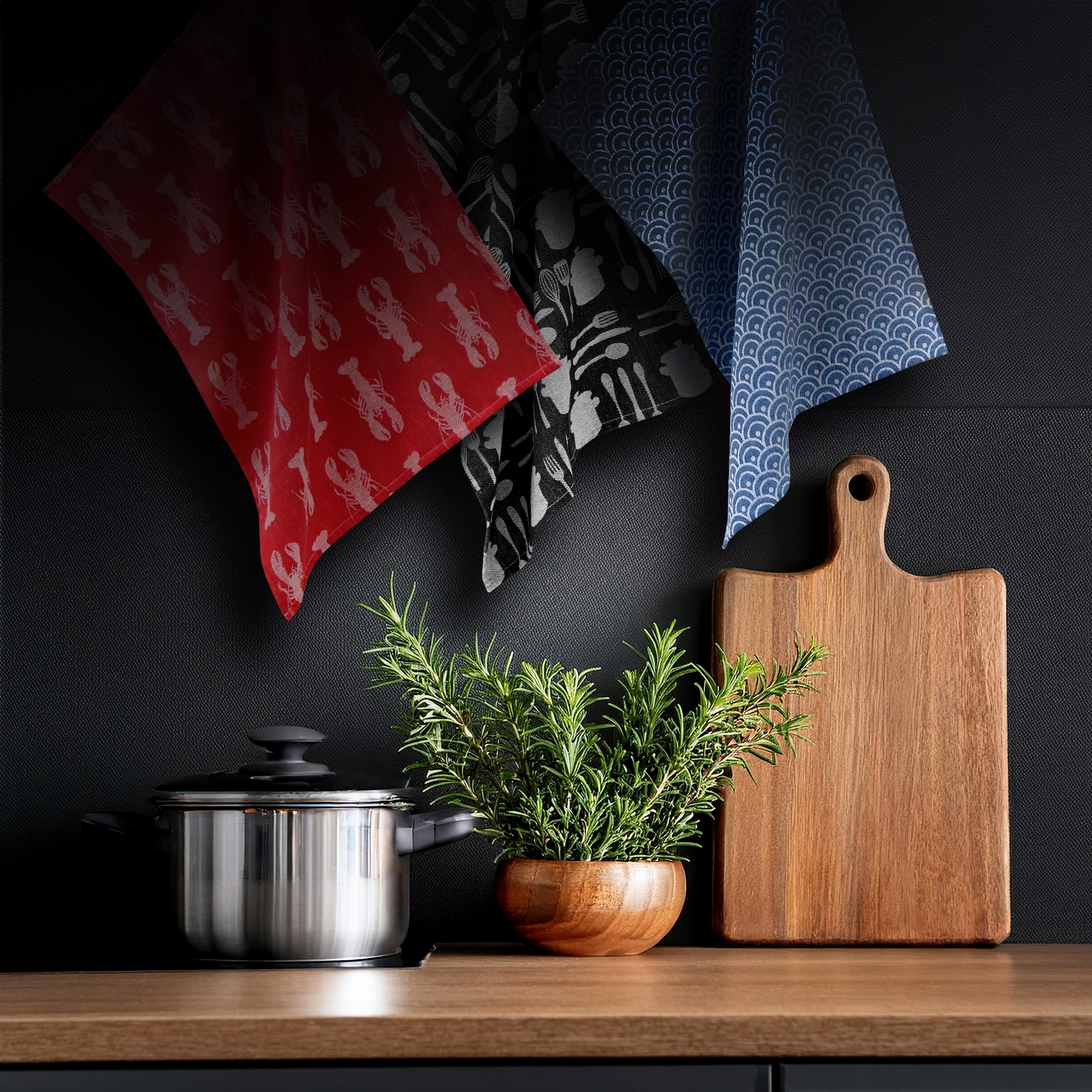 Dish towel - Blue Peacock | Culinaris