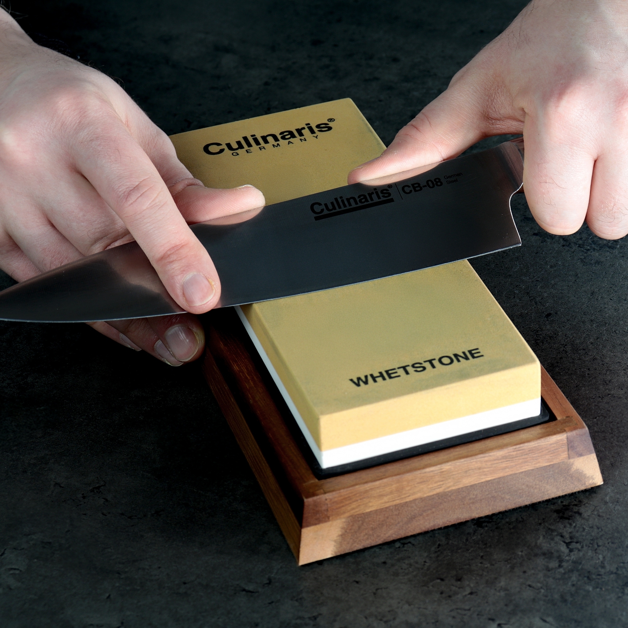 Nass-Schleifstein - 240/1000 - 5tlg.-Set | Culinaris