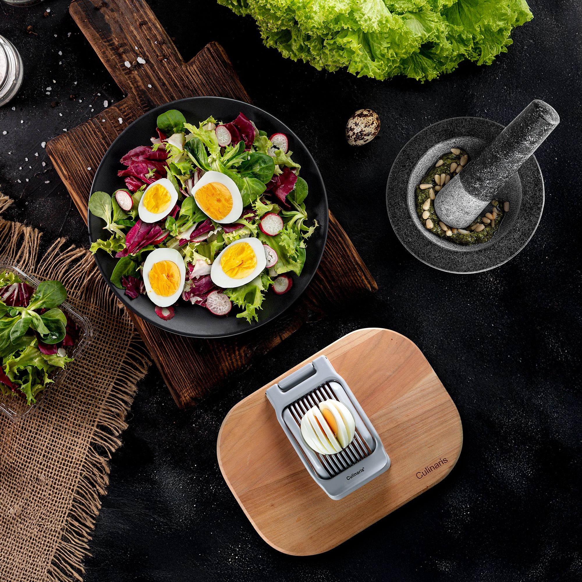 Egg slicer | Egg cutter - EGGOLINO | Culinaris