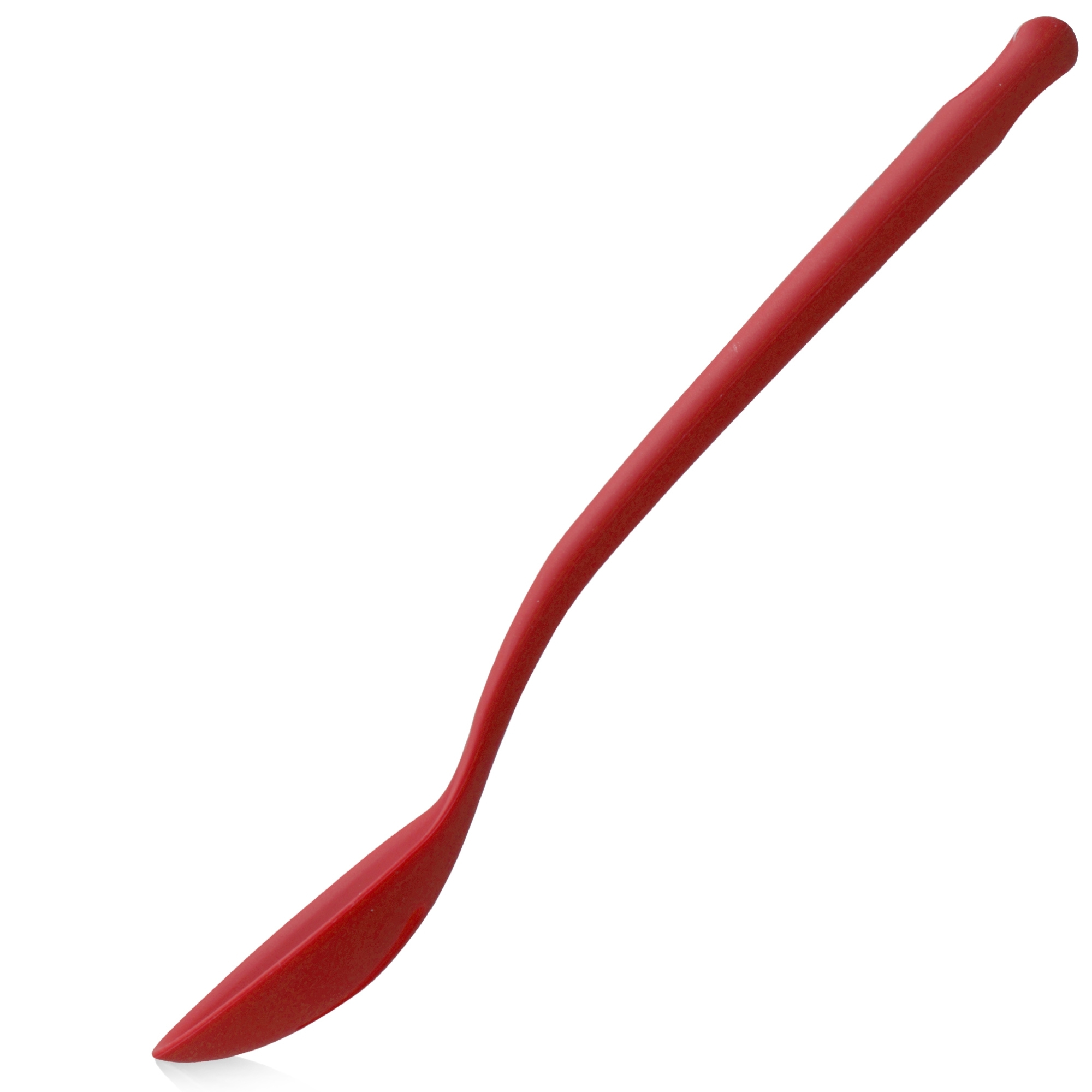 Slotted spoon - silicone - red | Culinaris