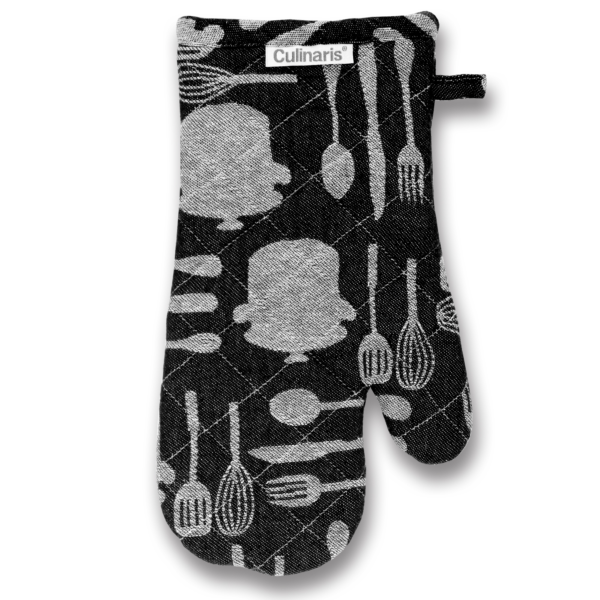 Oven glove - Black Cutlery | Culinaris