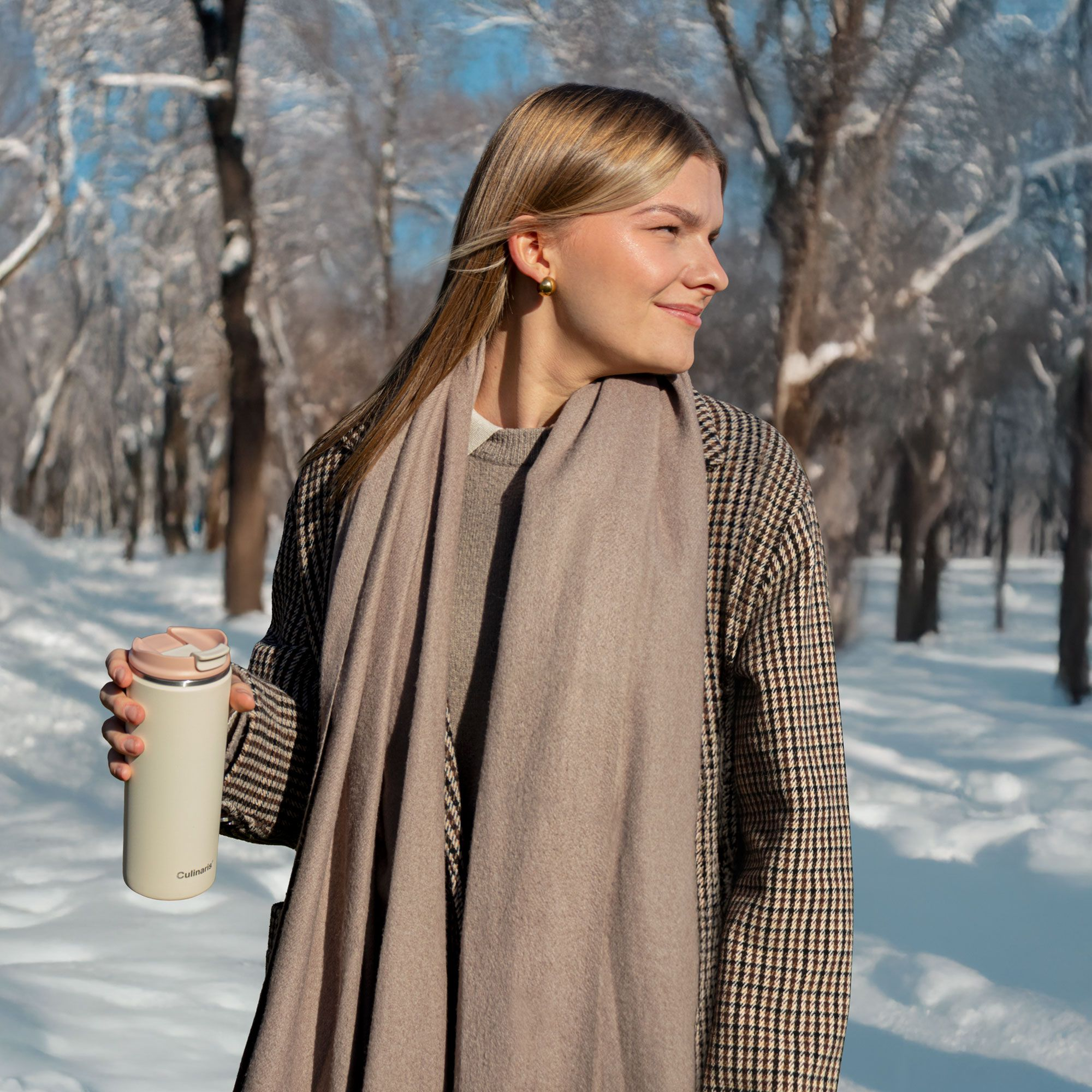 Thermobecher - Amico - 460 ml - creme | Culinaris