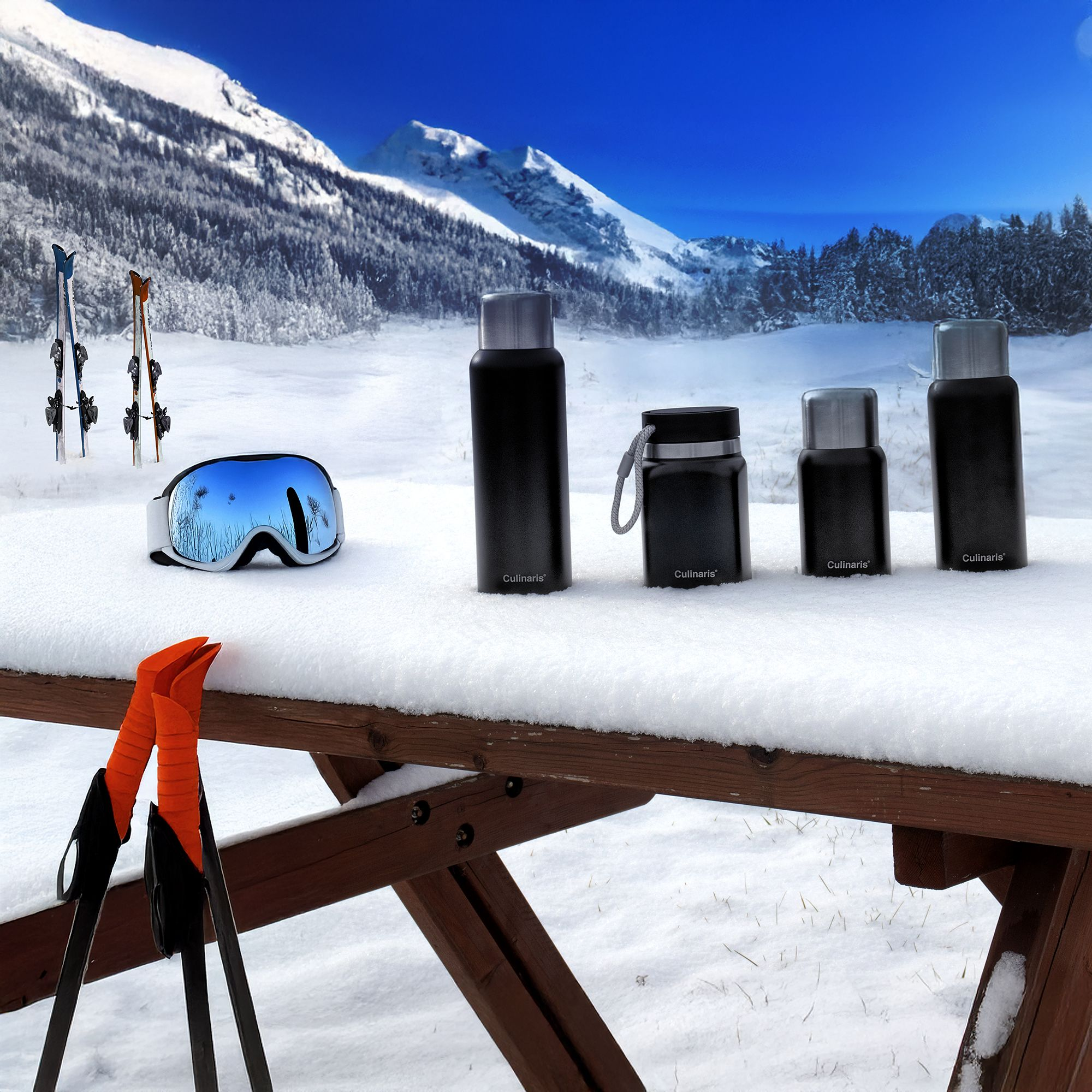 Insulated bottle - Amico - 500 ml | Culinaris