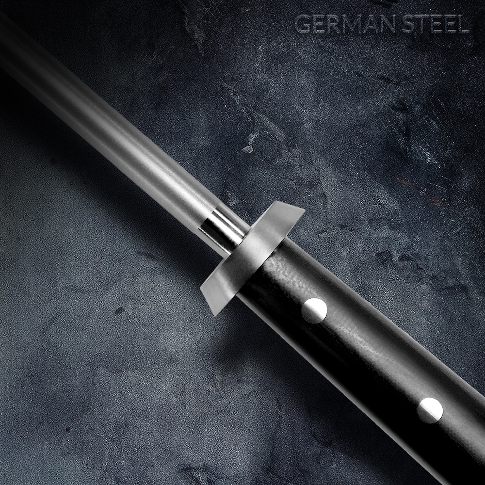 Sharpening rod - Black Series - 23 cm - CB-12 | Culinaris