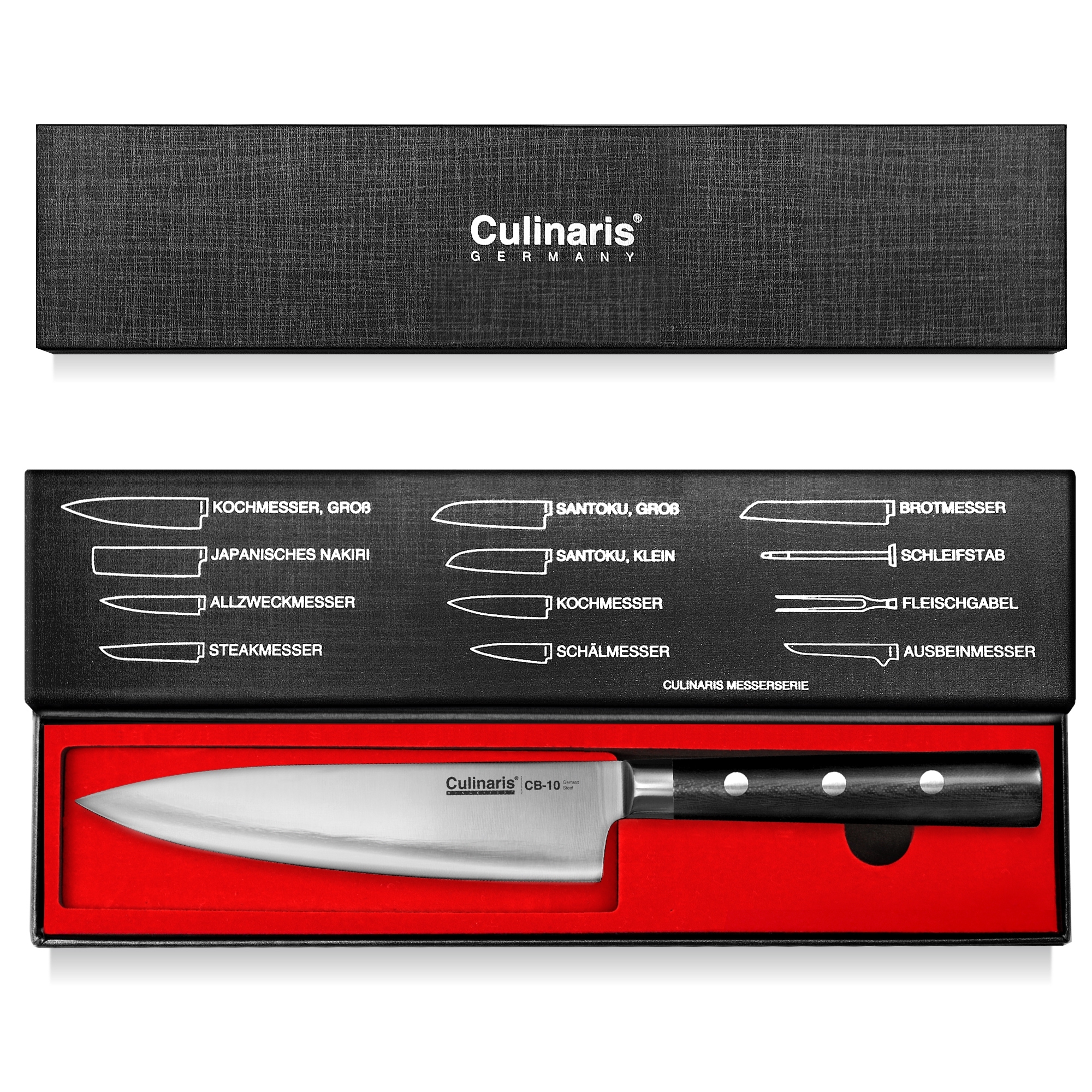 Chef's knife small - Black Series - 14 cm - CB-10 | Culinaris