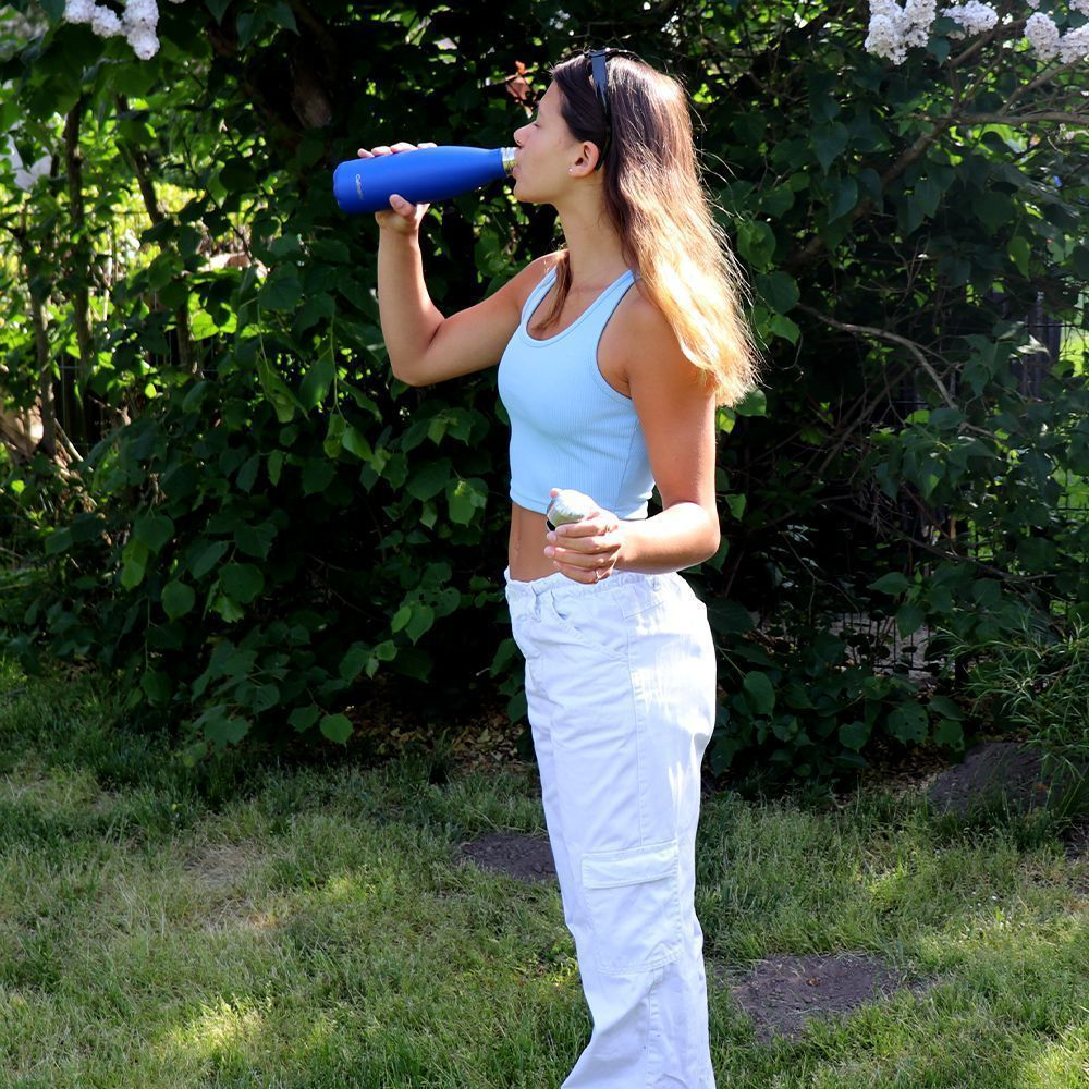 Isolierflasche - 750 ml - blau | Culinaris