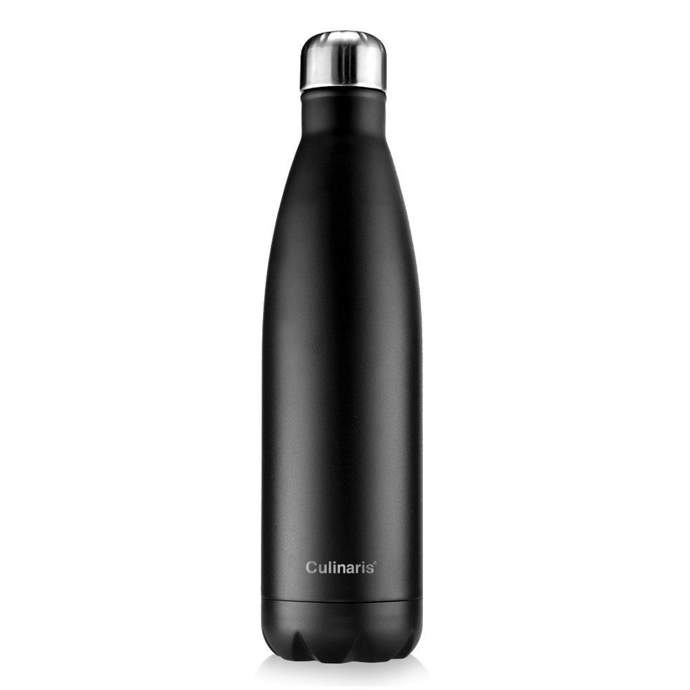 Isolierflasche - 750 ml -schwarz | Culinaris