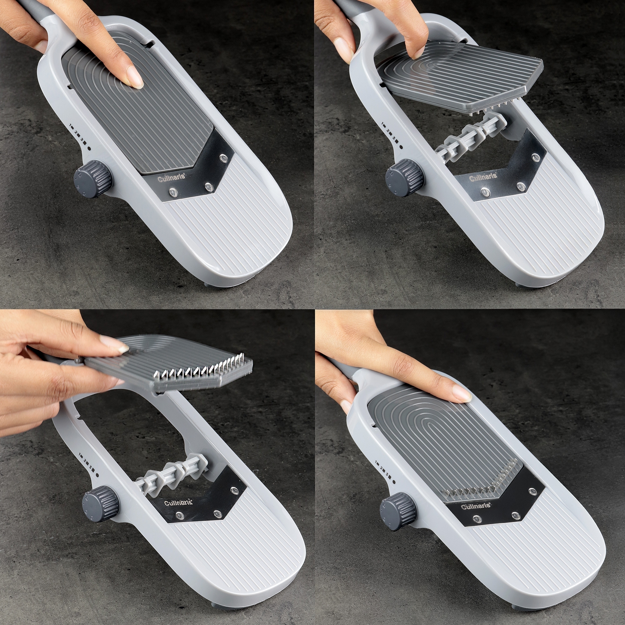 Vegetable slicer with julienne insert - JULIETTO | Culinaris