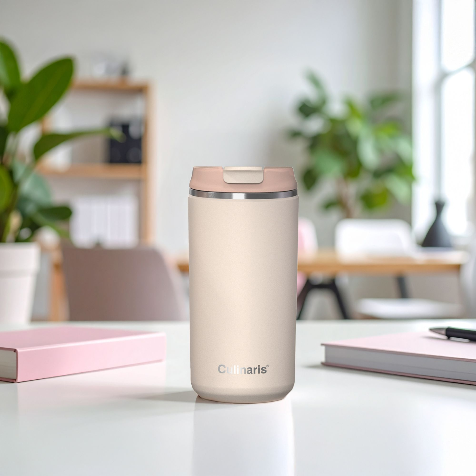 Thermo mug - Amico - 350 ml - creme | Culinaris