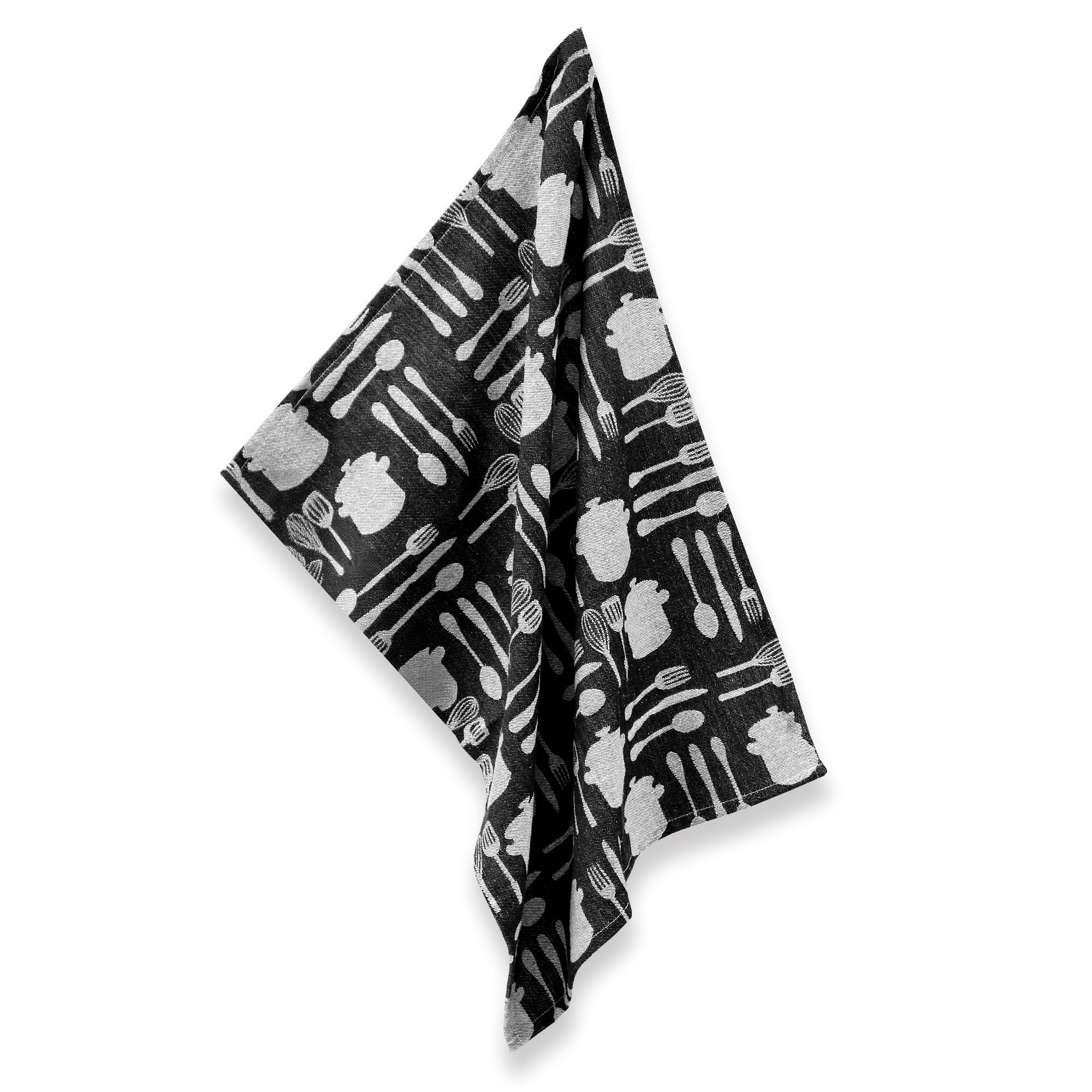 Dish towel - Black Cutlery | Culinaris